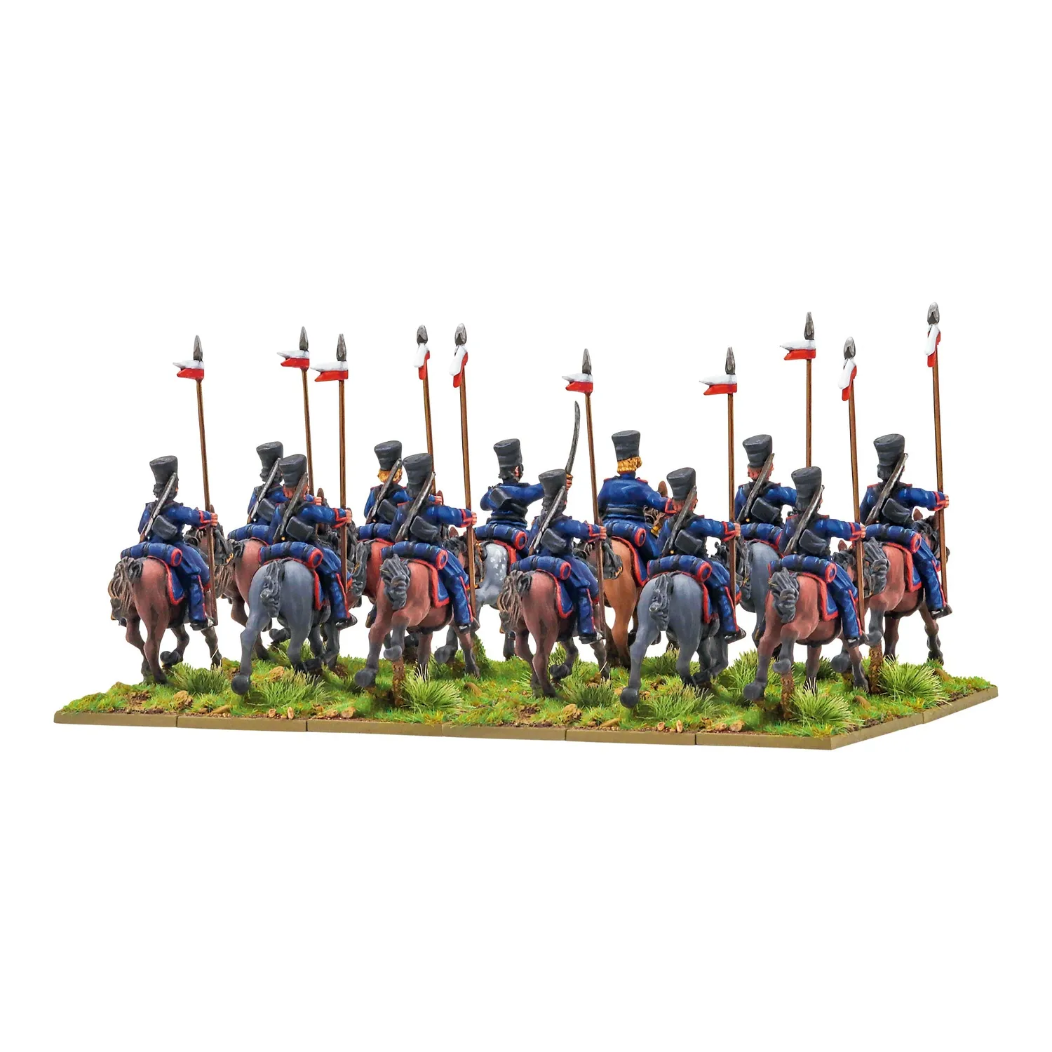 Black Powder Cossacks Régiment cavalerie figurines x12