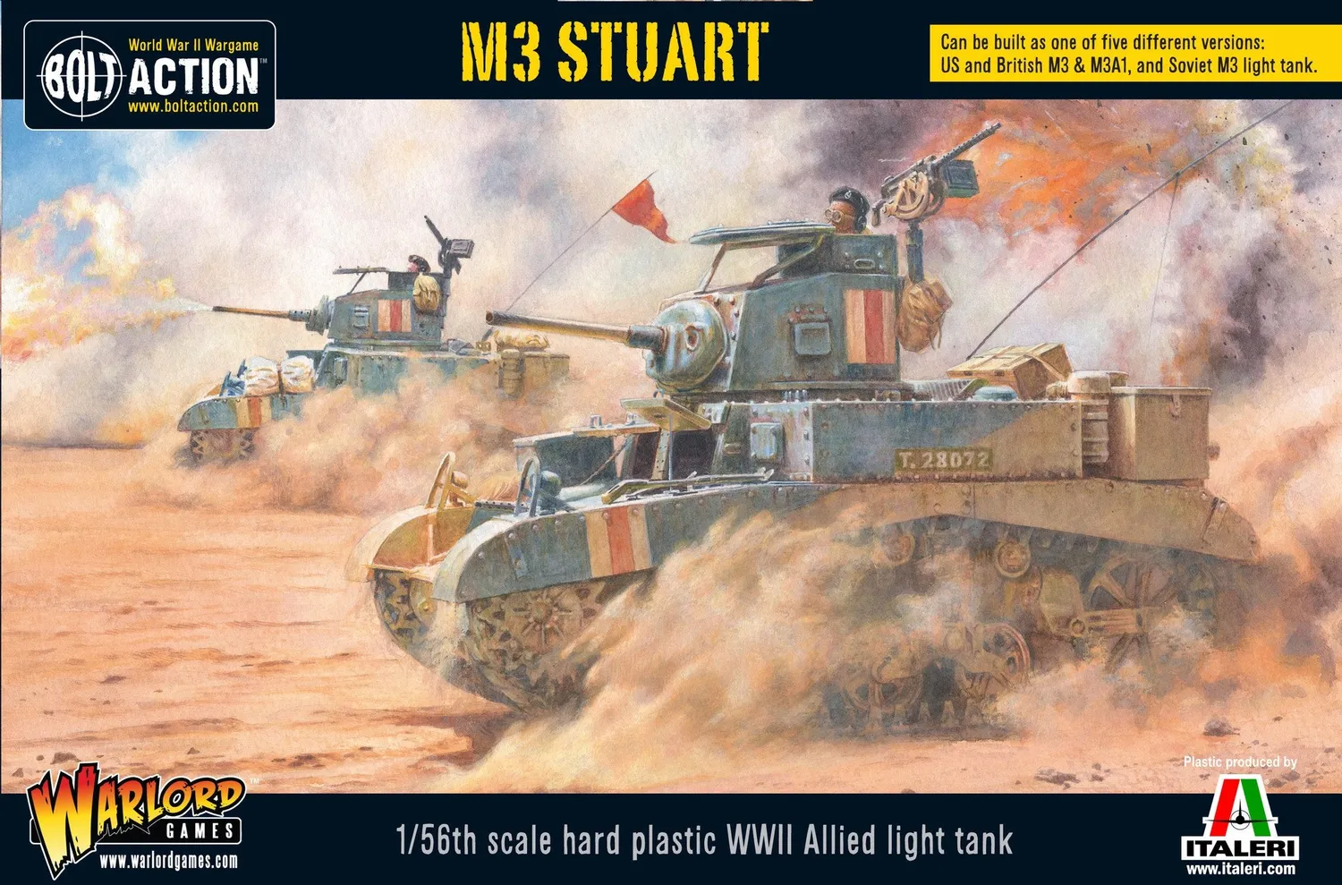 Bolt Action Gentleman's War coffret Desert Rats bundle