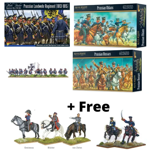 Bolt Action Black Powder Start Collecting Prussian figurines coffret
