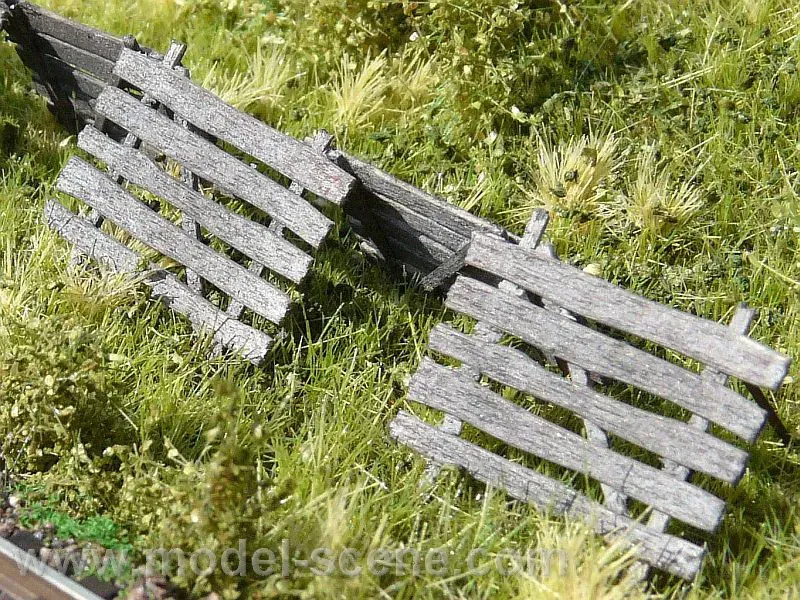Albion Snow fences 1:120 clôture de diorama neige