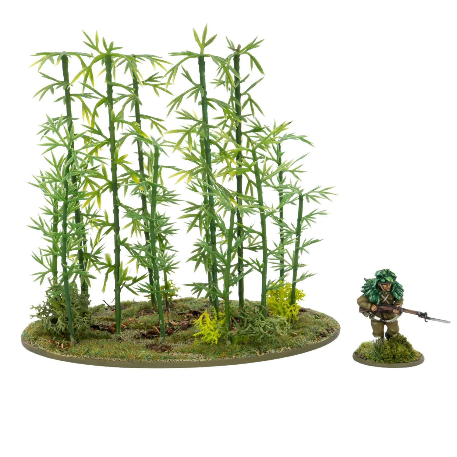 Bolt Action Japanese Bamboo Bushes décor jungle