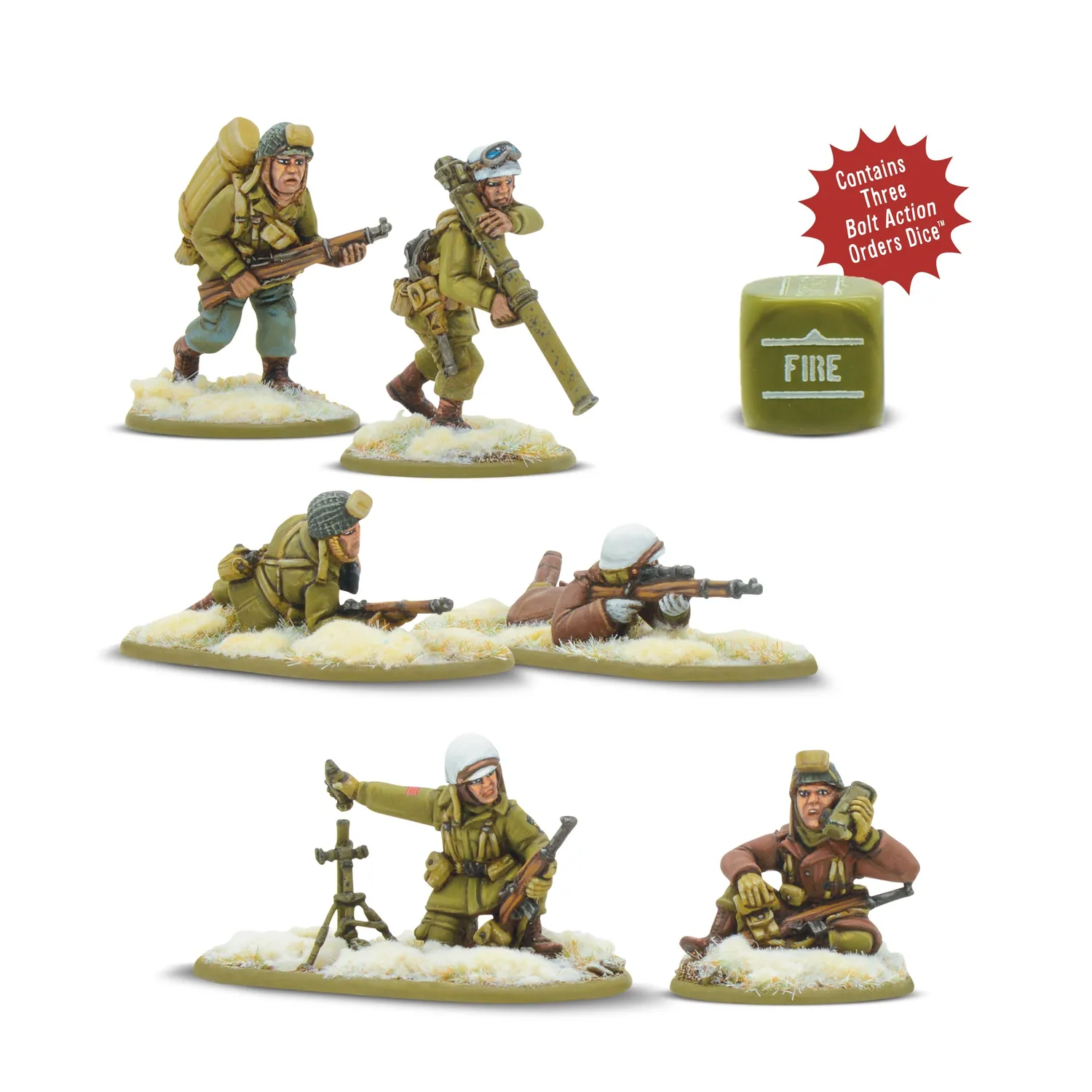 Warlord Games Bolt Action US Airborne Winter bundle Ardennes