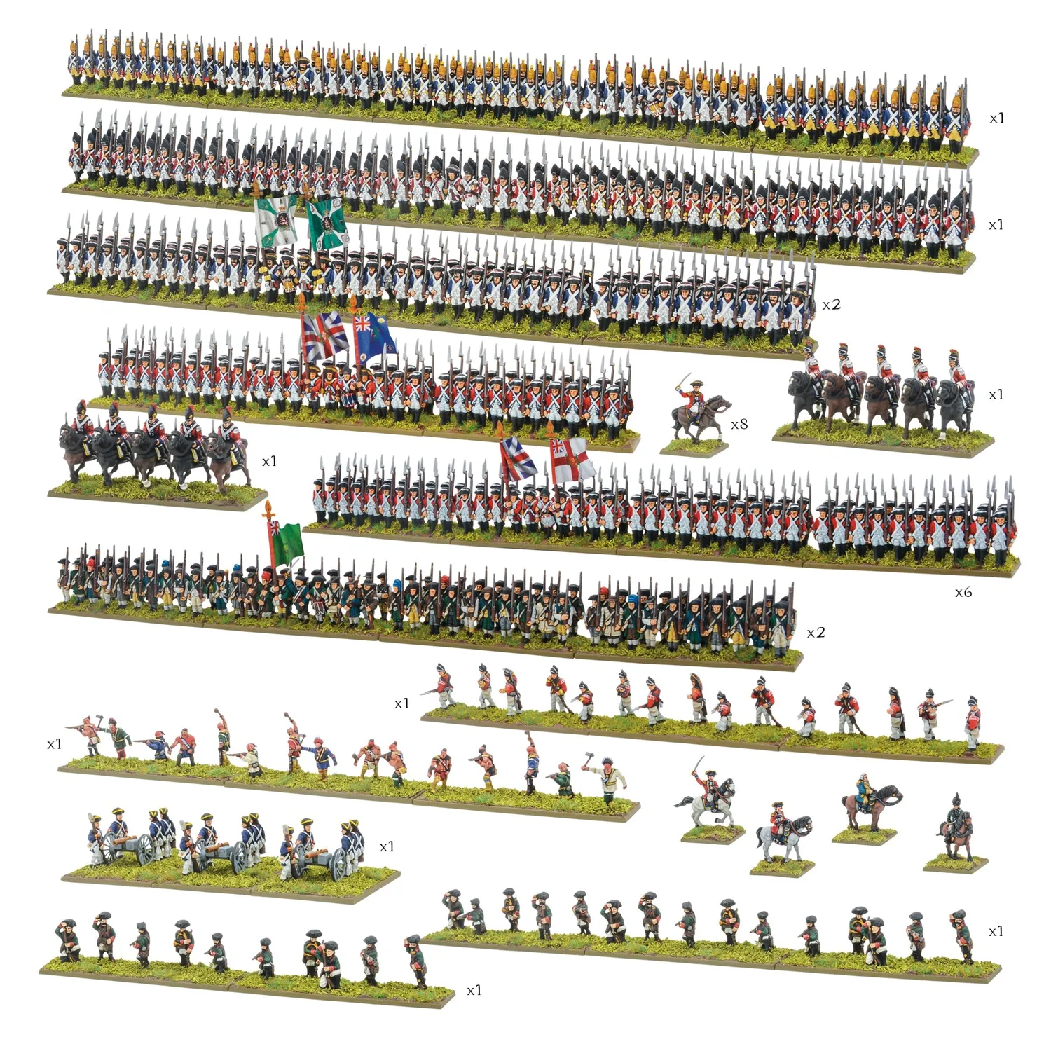 Black Powder Epic Battles Revolution 250e coffret armée Washington