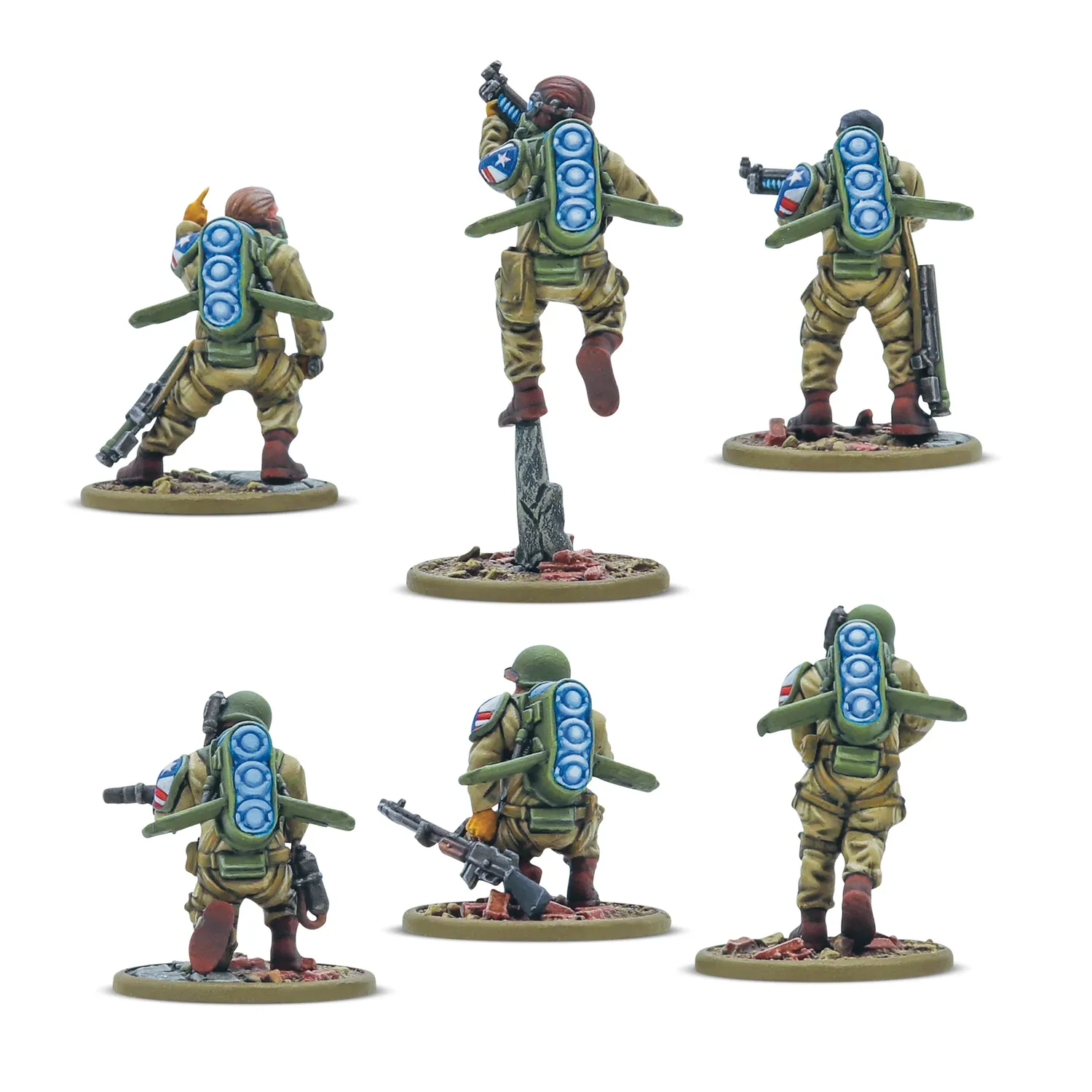 Konflikt '47 Firefly Airborne Infantry figurines plastique 18 soldats