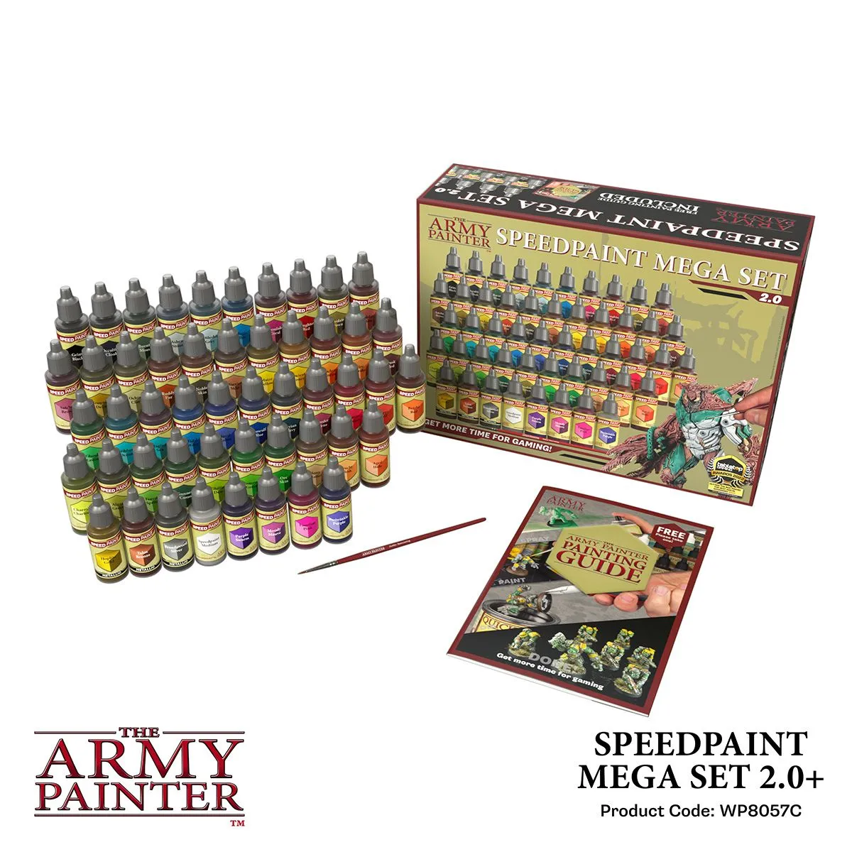 Bolt Action Speedpaint Mega Set 2.0 peinture 50 flacons couleurs métalliques