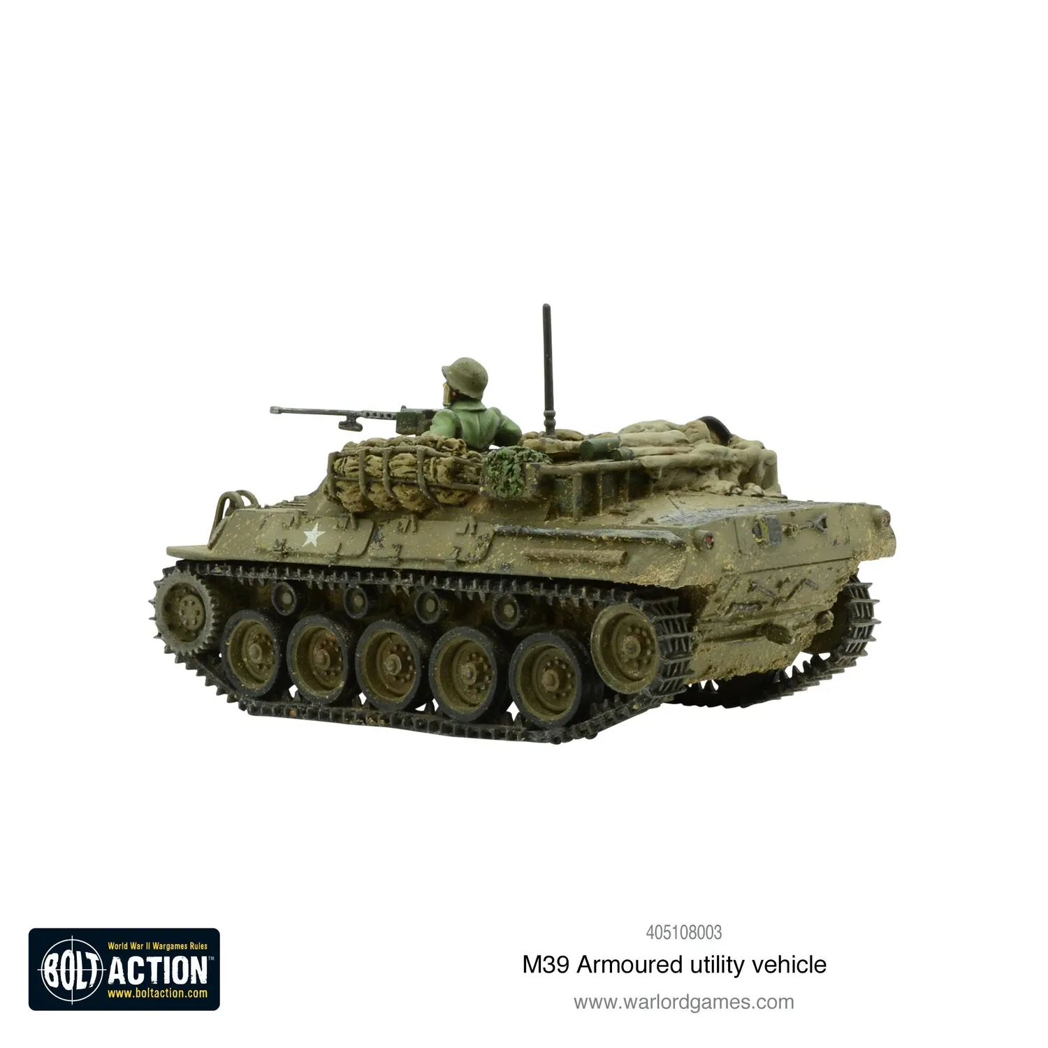 Bolt Action M39 véhicule blindé résine métal transport 12