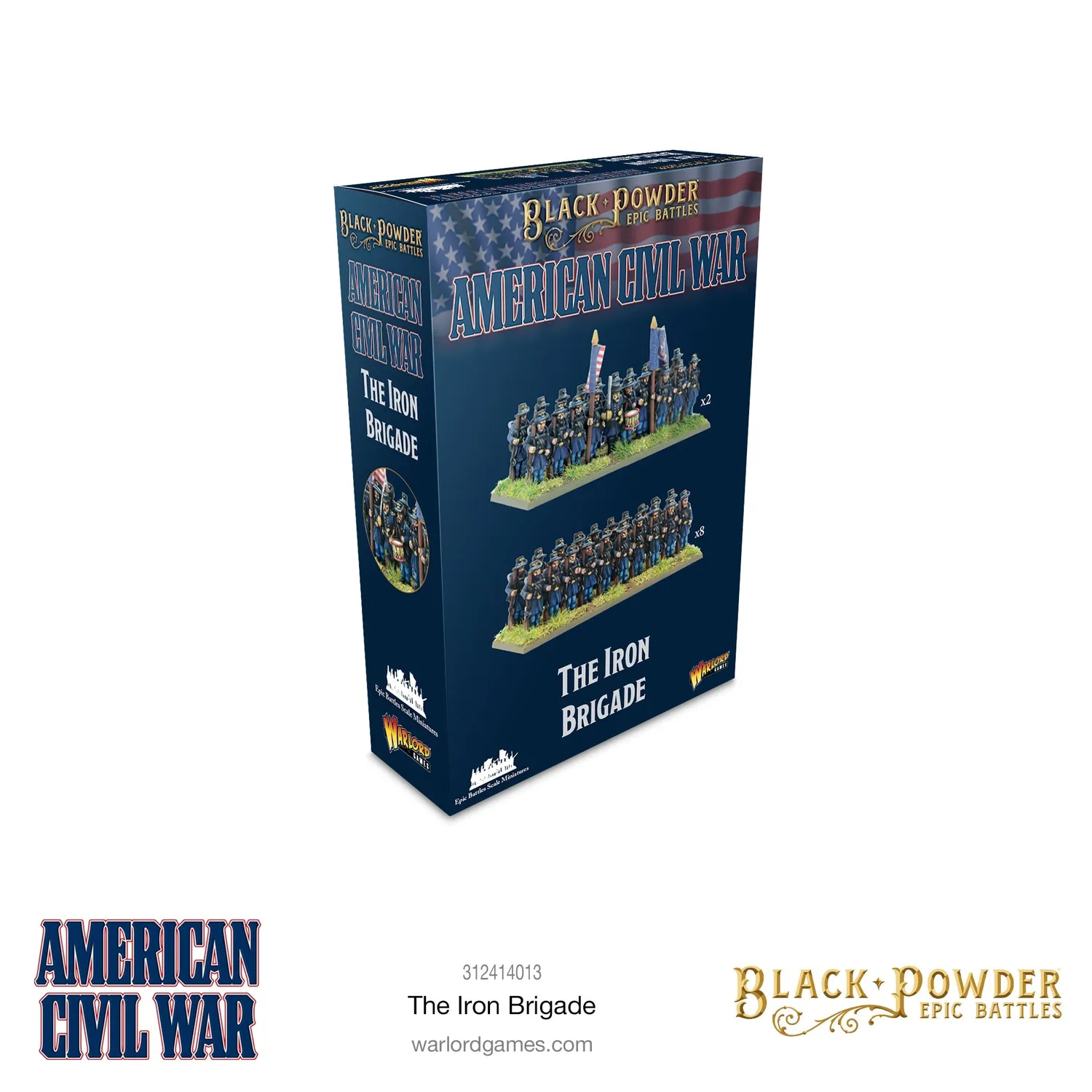 Black Powder Epic Iron Brigade coffret 2 régiments résine