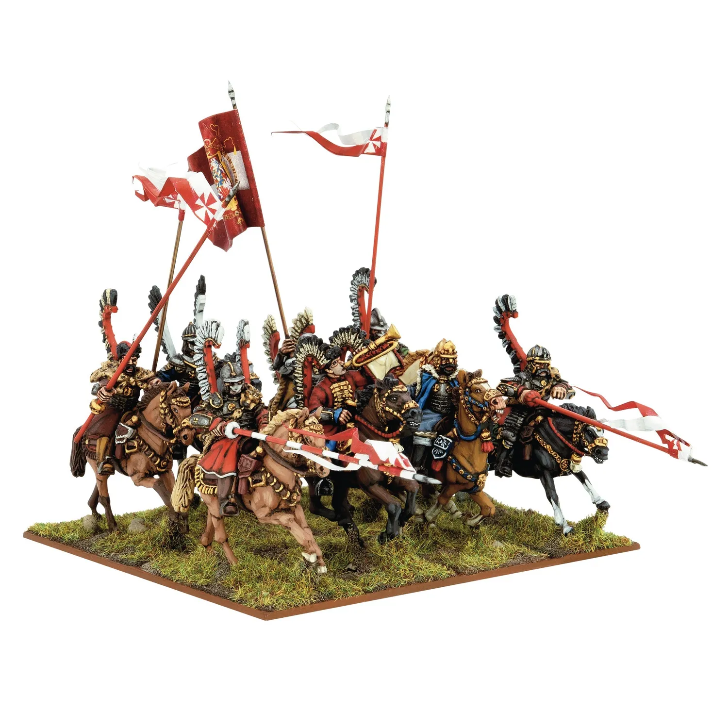 Bolt Action Polish Winged Hussars Regiment figurines métal