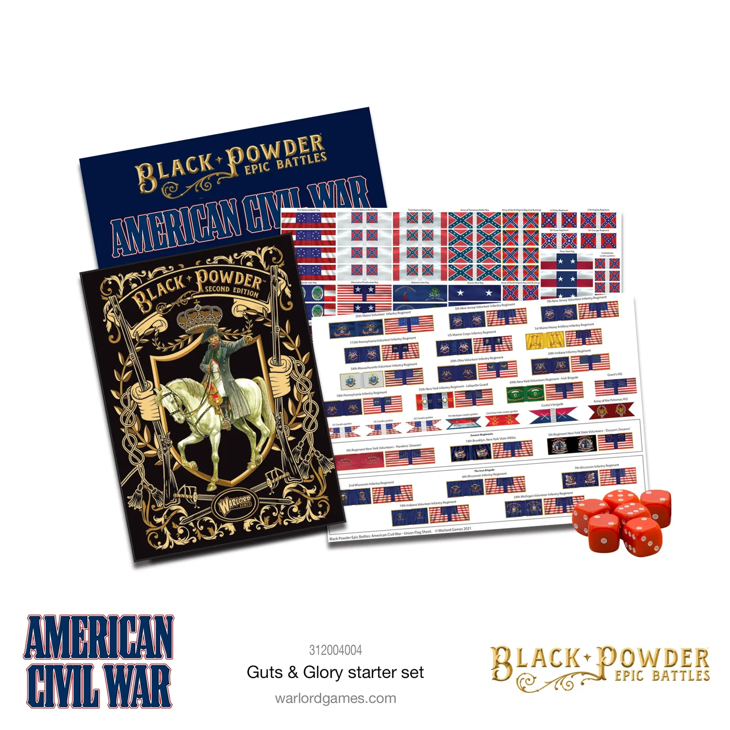 Bolt Action Black Powder Guts & Glory starter set guerre civile
