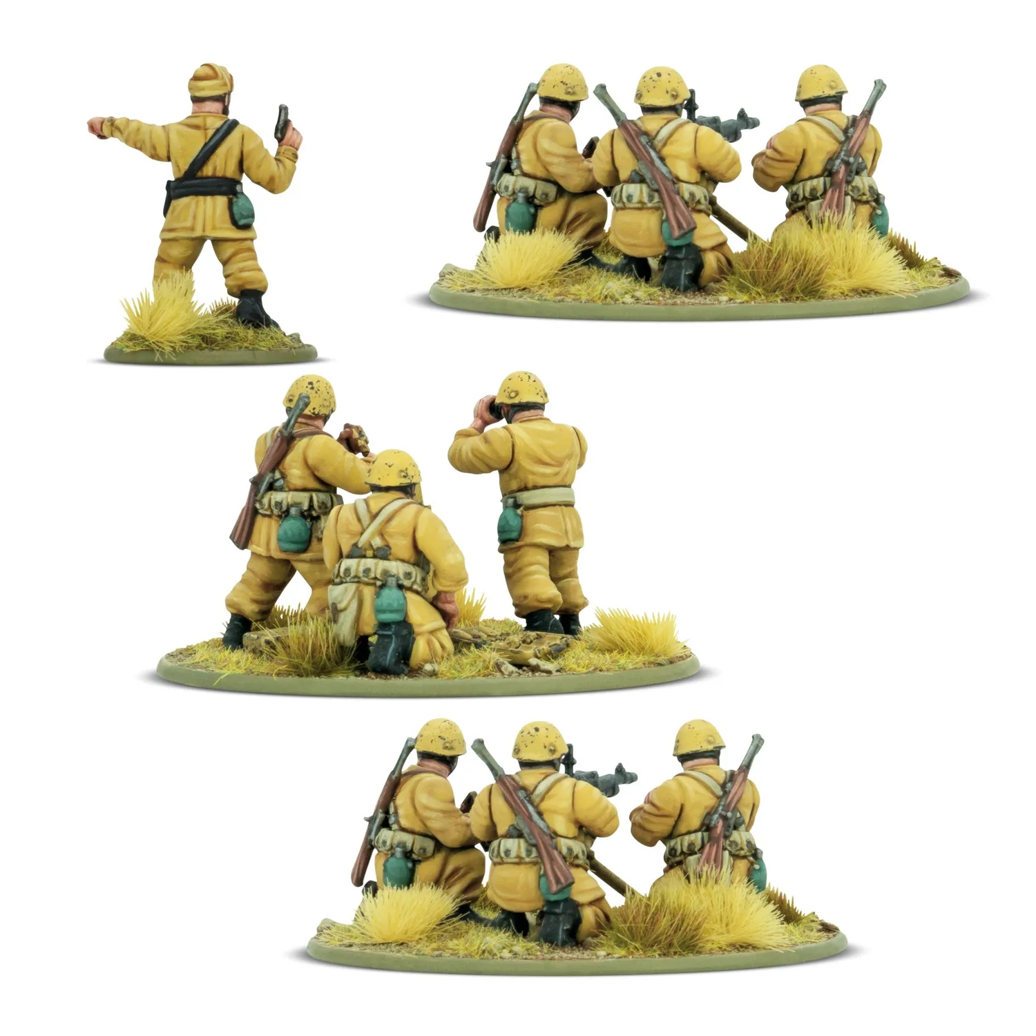 Bolt Action Paracadutisti Heavy Weapons Platoon figurines italiennes