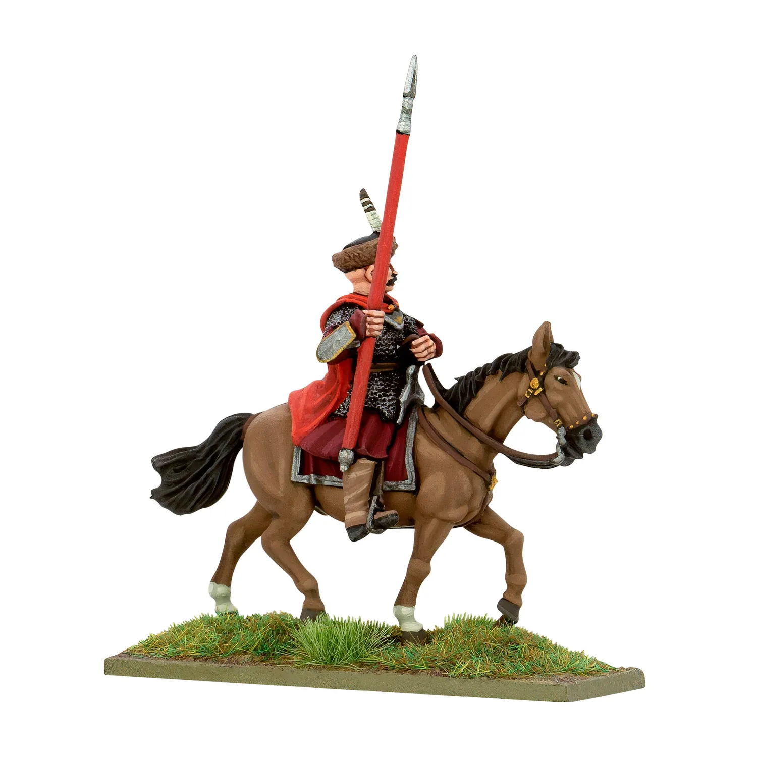Warlord Games Pancerni heavy cavalry command figurines métal polonaises