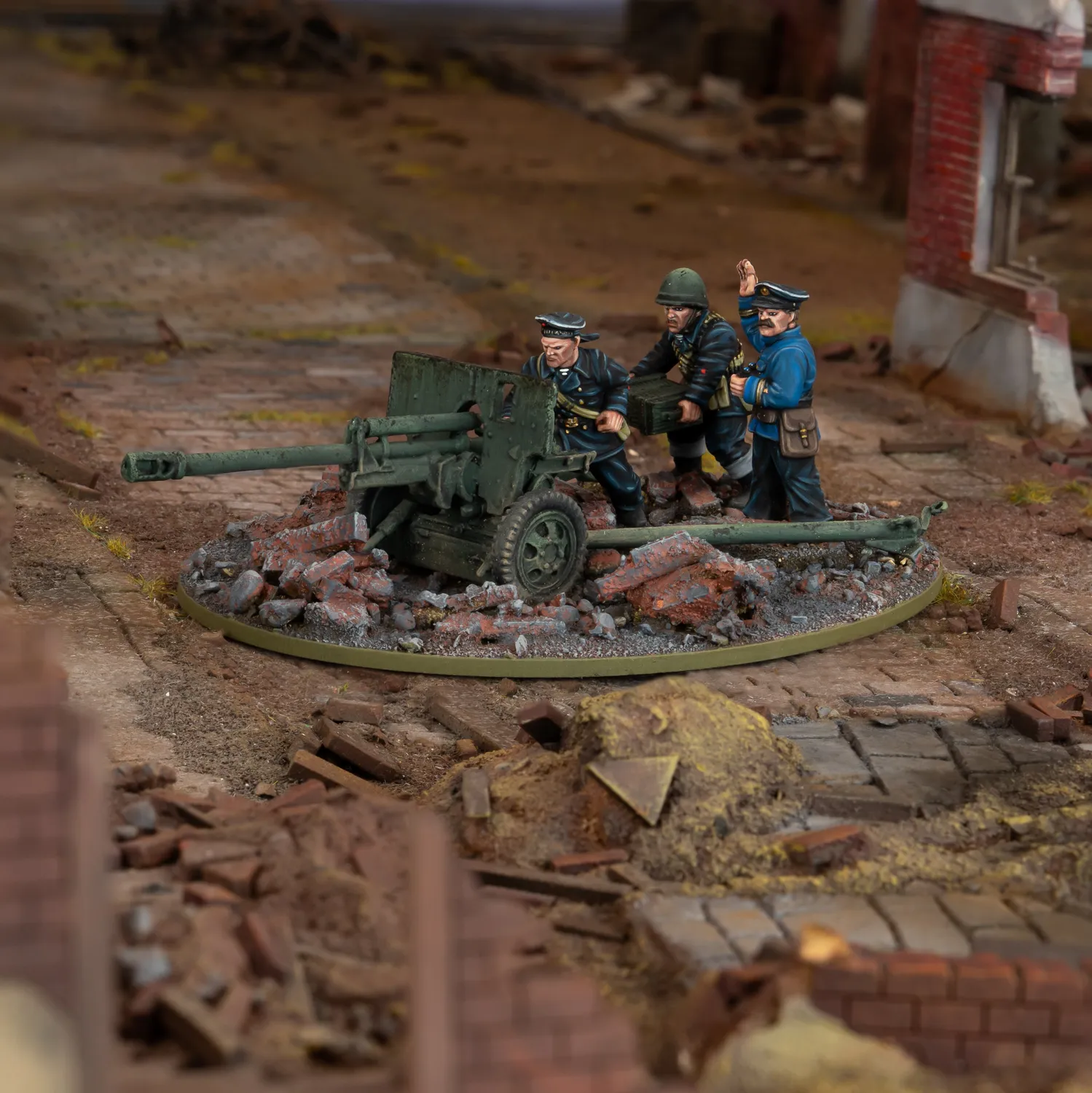 Bolt Action ZiS-3 canon divisionnaire brigade navale