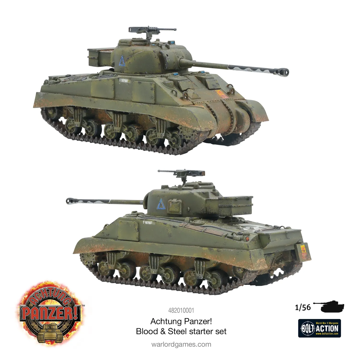 Bolt Action Achtung Panzer! Blood & Steel starter set jeu de chars