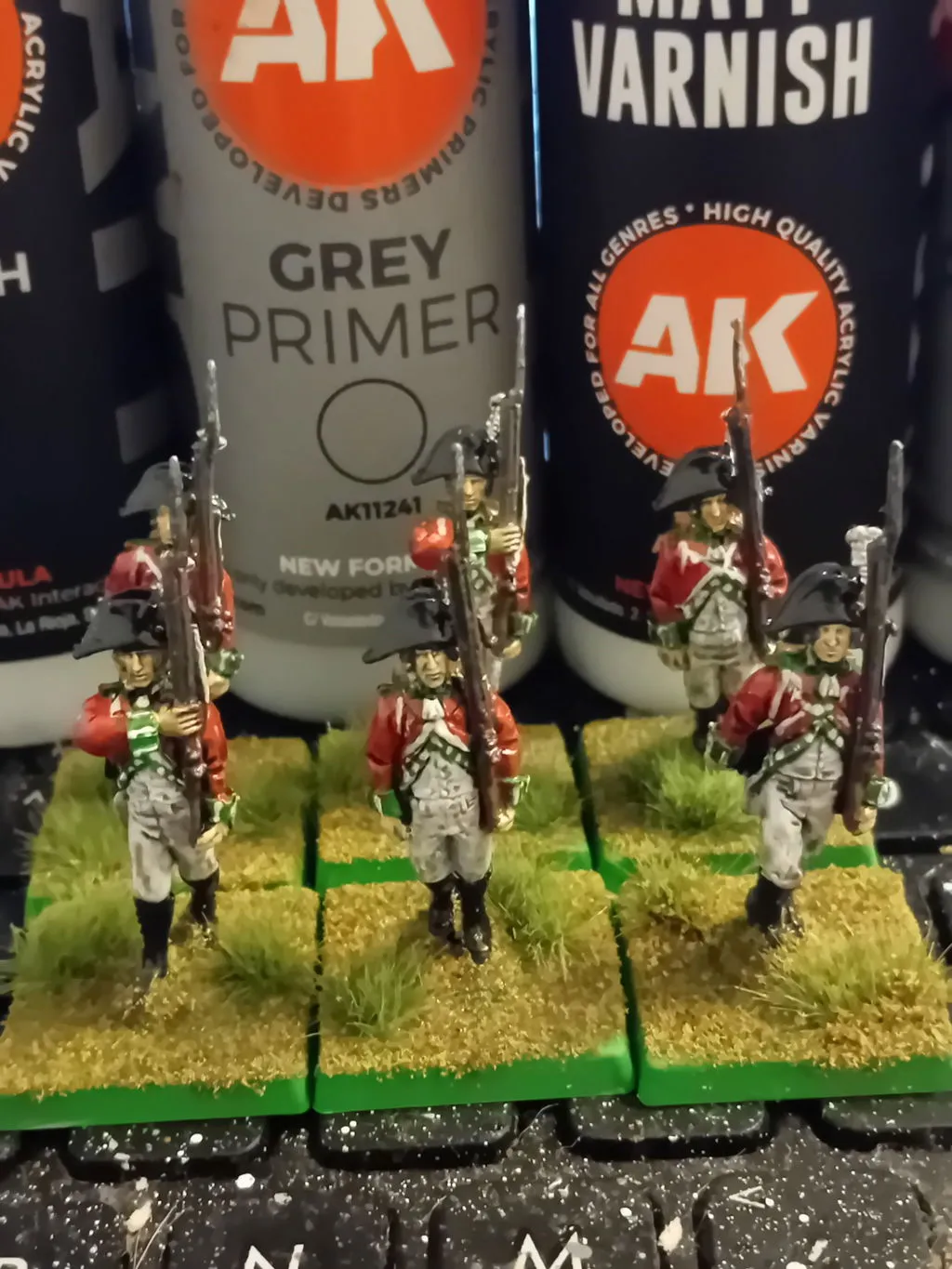 Bolt Action Black Powder British Musketeers figurines 24 métal
