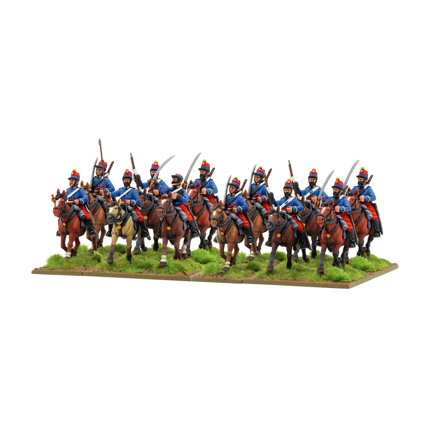 Warlord Games Black Powder chasseurs d’Afrique Crimée régiment 12 figurines