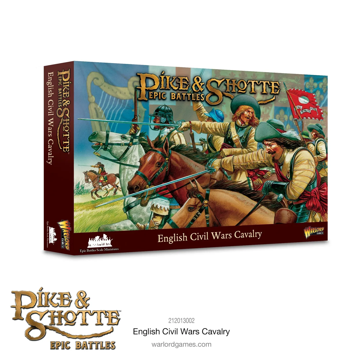 Pike & Shotte Epic Battles English Civil Wars Cavalry boîte plastique