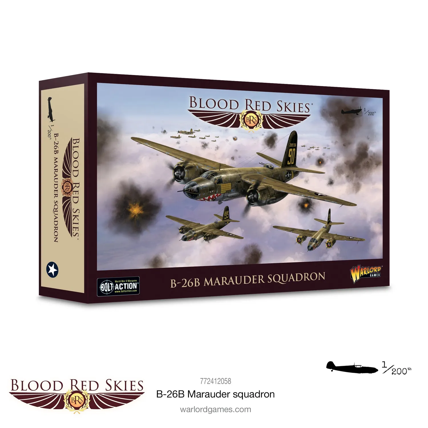 Warlord Games Blood Red Skies B-26B Marauder escadrille