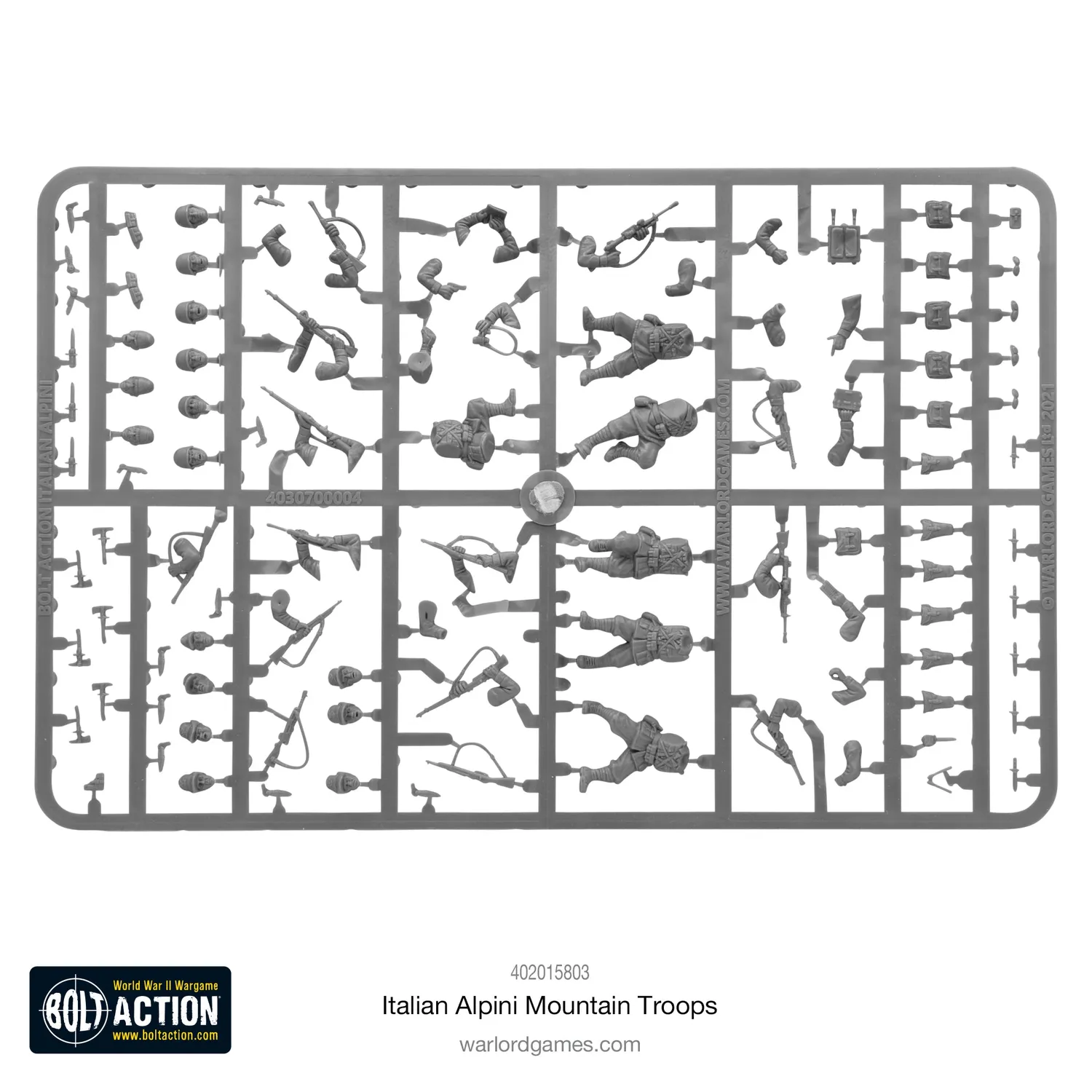 Bolt Action Italian Alpini Mountain Troops figurines 30 soldats