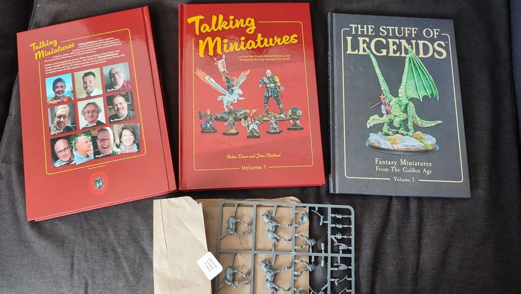 Bolt Action Stuff of Legends Talking Miniatures lot 3 livres