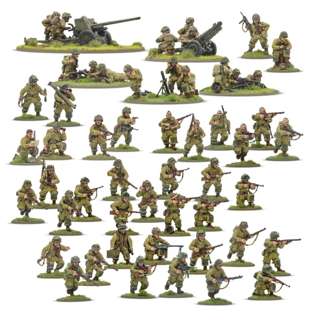 Bolt Action Currahee US Airborne coffret armée D-Day vétérans