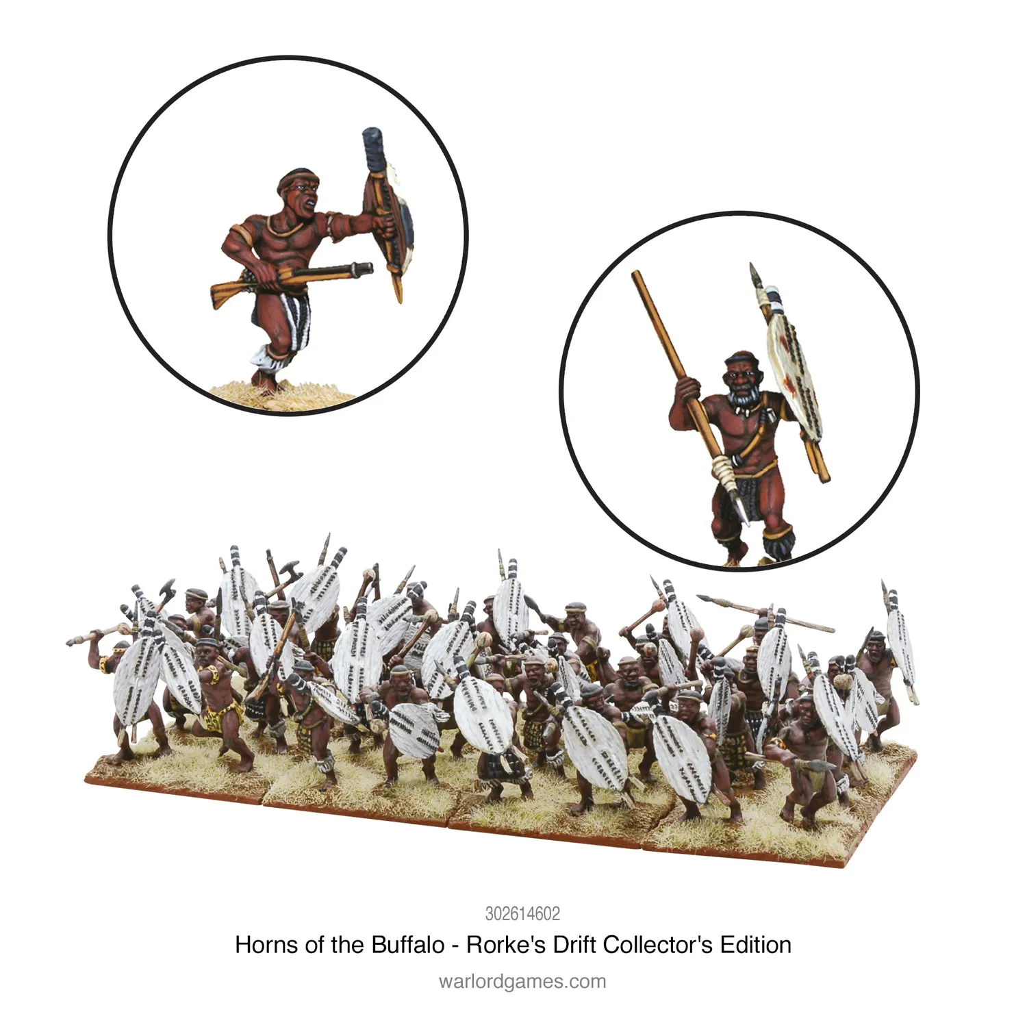 Warlord Games Horns Buffalo Rorke's Drift coffret décor + figurines