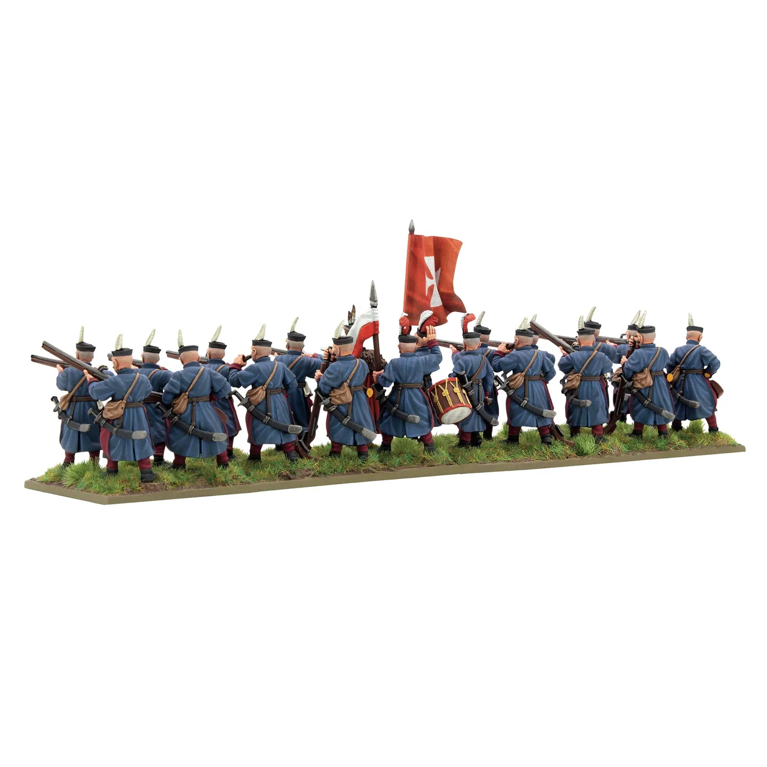 Bolt Action Pike & Shotte Hajduks Regiment figurines 20 métal avec commandement