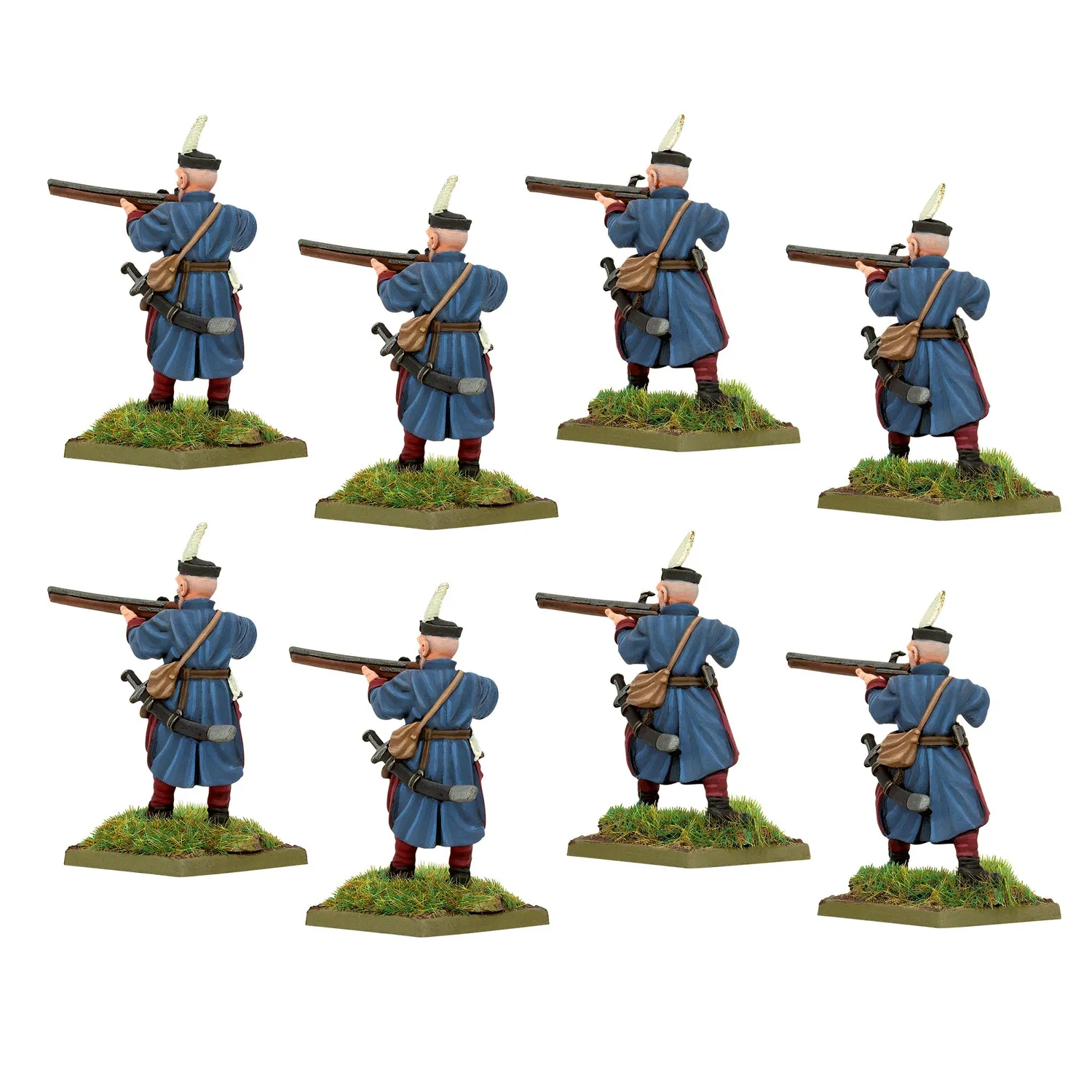 Bolt Action Pike & Shotte Hajduks tir figurines métal