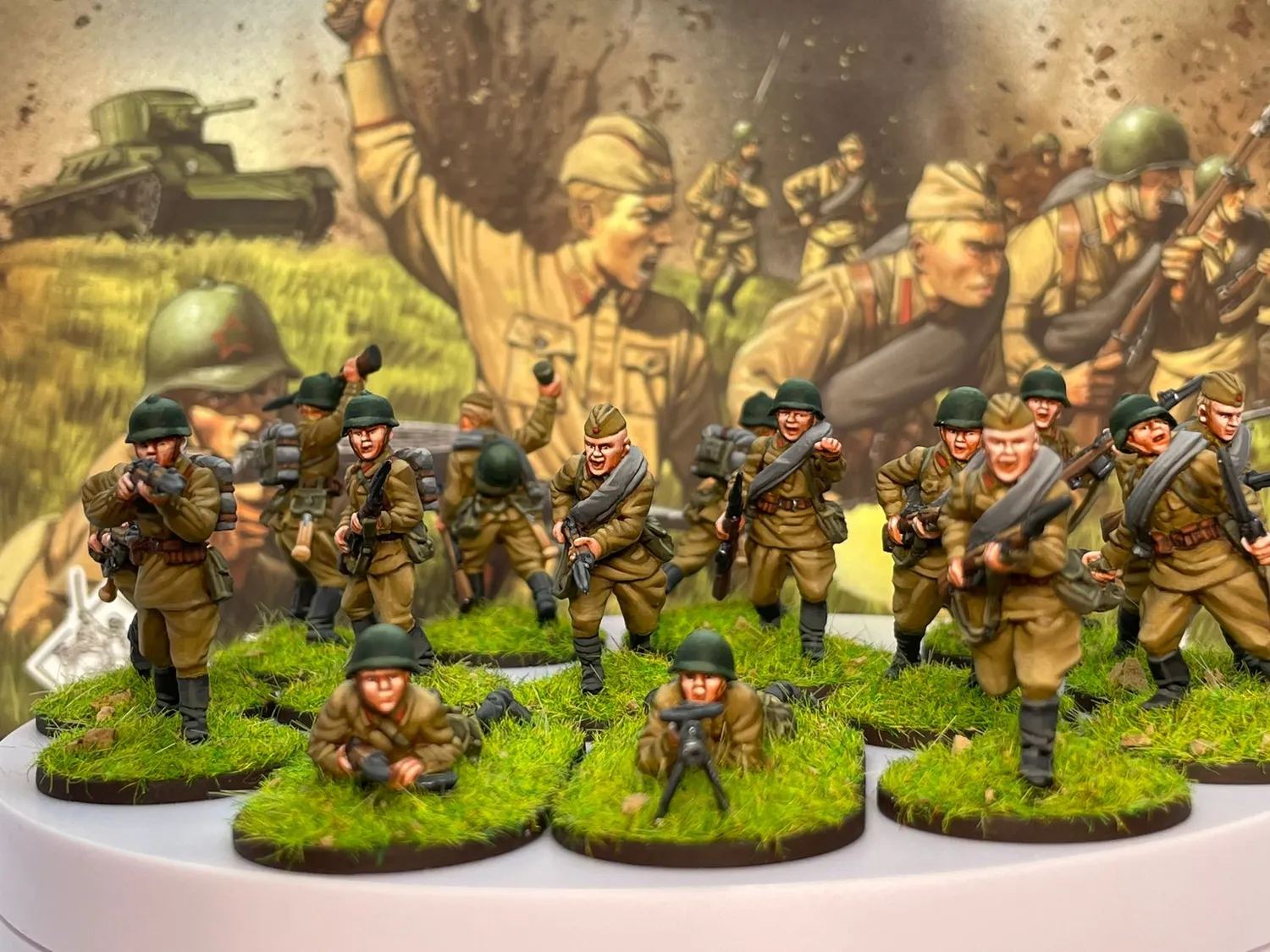 Ares Wargames Infanterie soviétique 1939-1941 figurines métal 28 mm