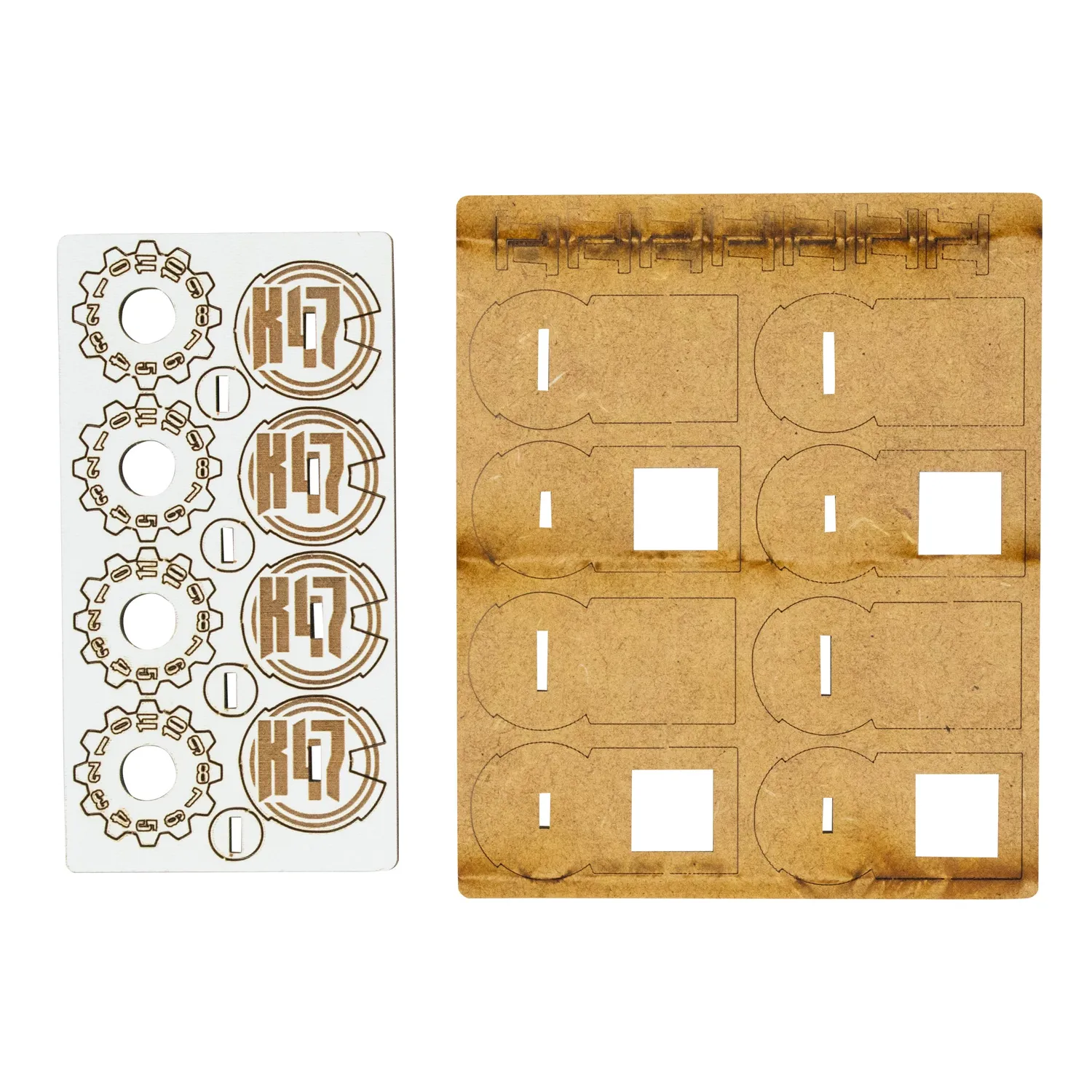 Bolt Action Konflikt '47 MDF Unit Pin Markers marqueurs pin lot de 4