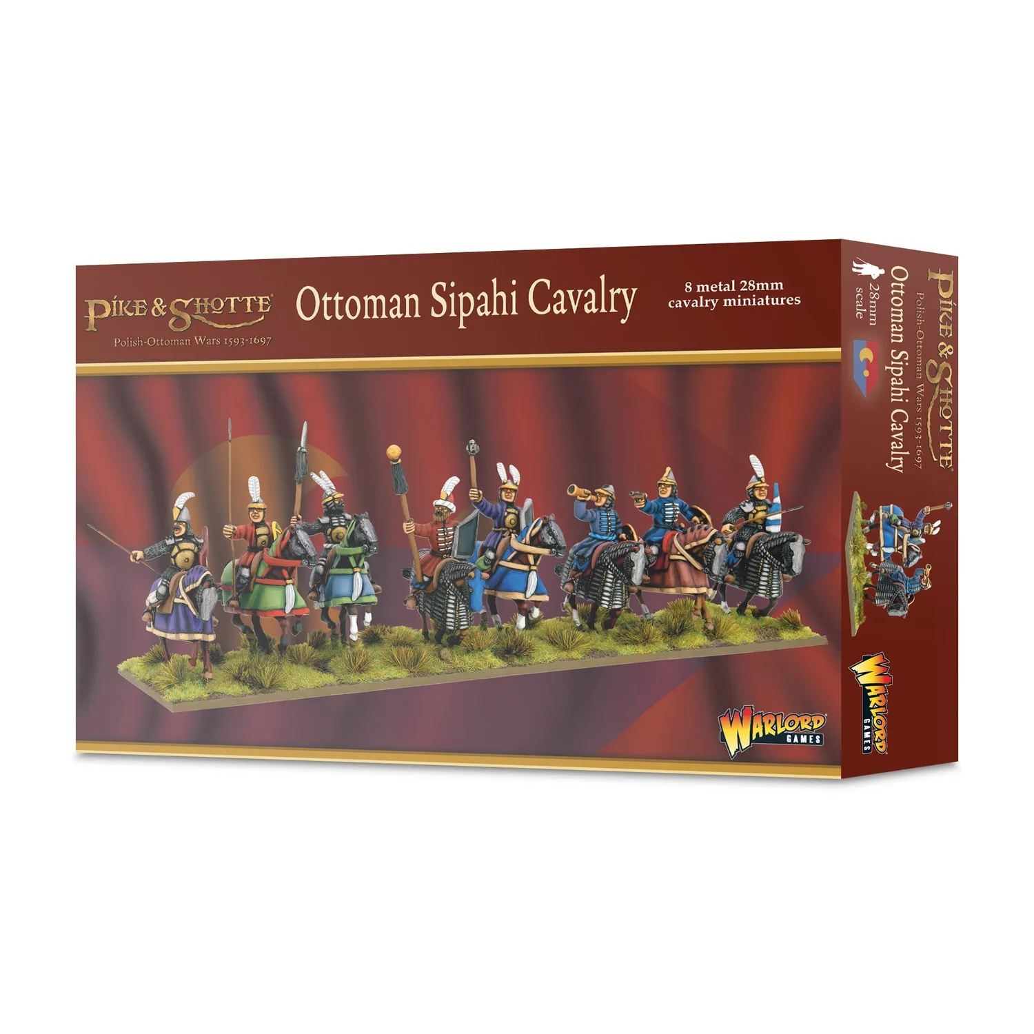 Bolt Action Pike & Shotte Ottoman Sipahi Cavalry Regiment cavalerie métal