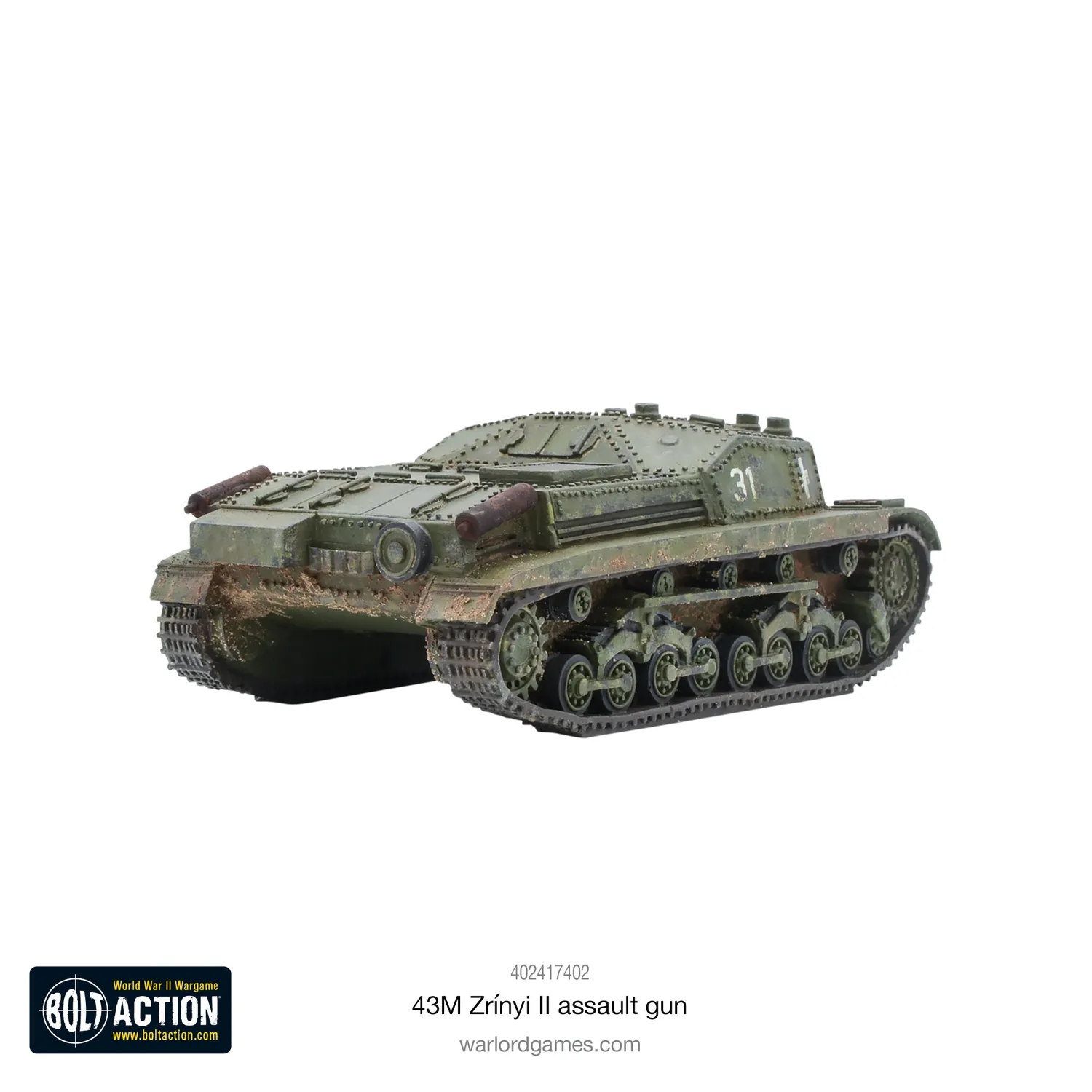 Bolt Action 43M Zrínyi II canon d'assaut hongrois
