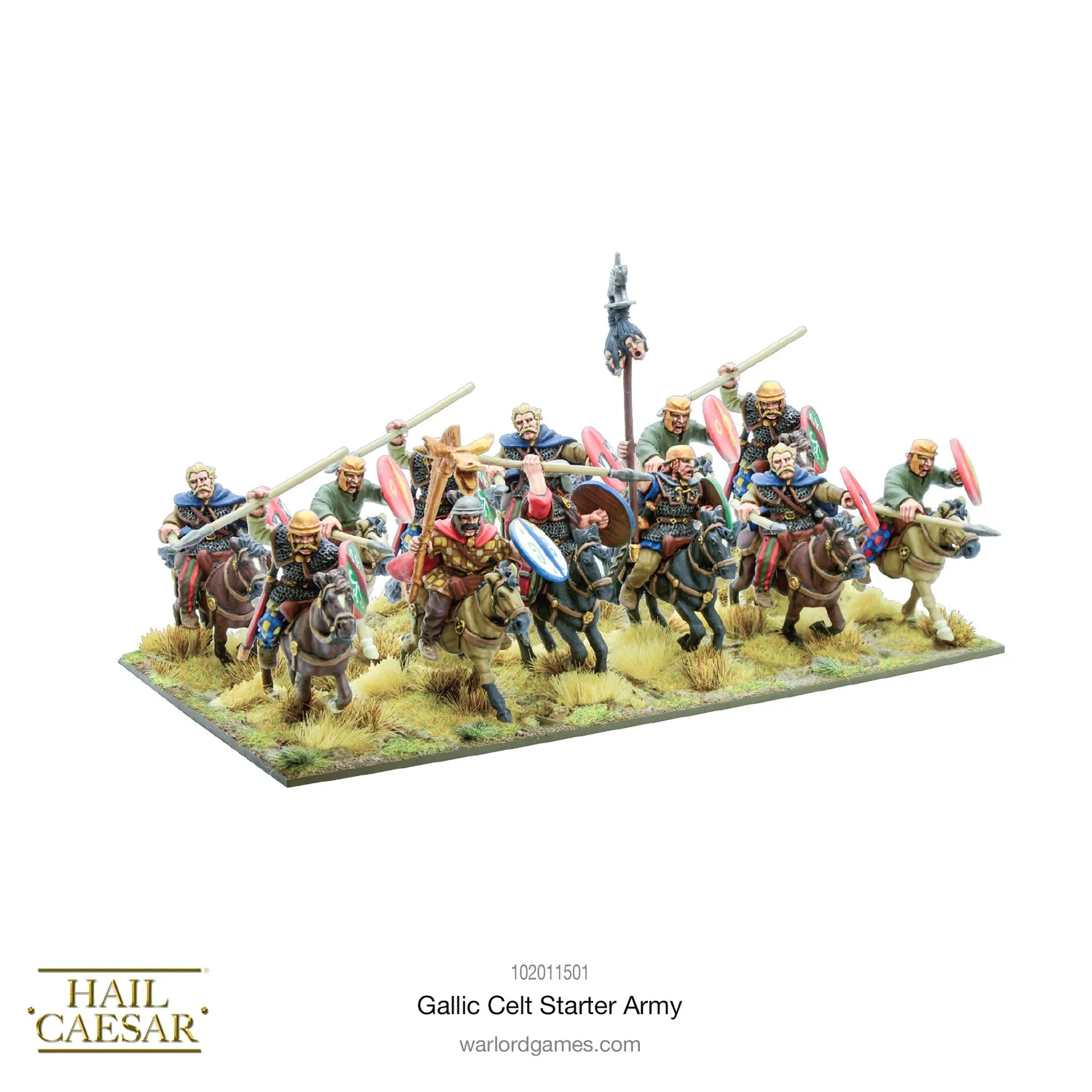 Hail Caesar Gallic Celt Starter Army armée celte 113 figurines