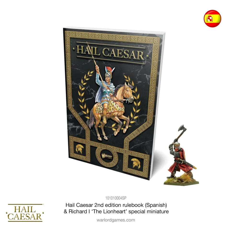Hail Caesar Rulebook Spanish Language Richard I Lionheart livre règles