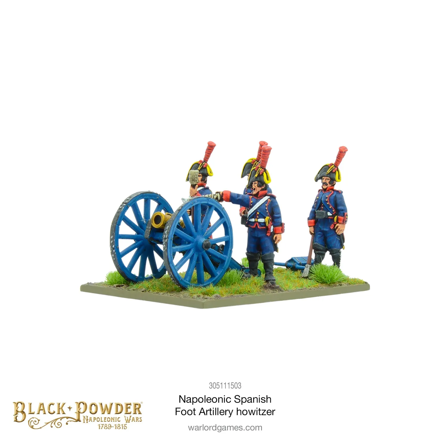 Warlord Games Black Powder obusier espagnol figurines 28 mm