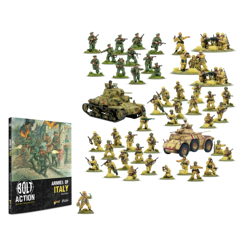 Bolt Action Folgore Bundle armée de démarrage italienne