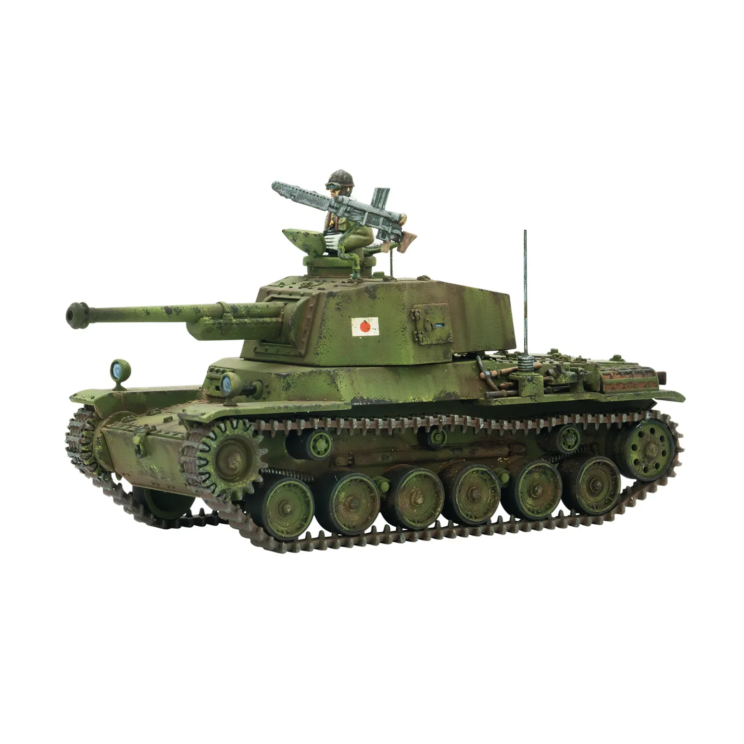 Bolt Action Chi-Nu Medium Tank char moyen japonais plastique