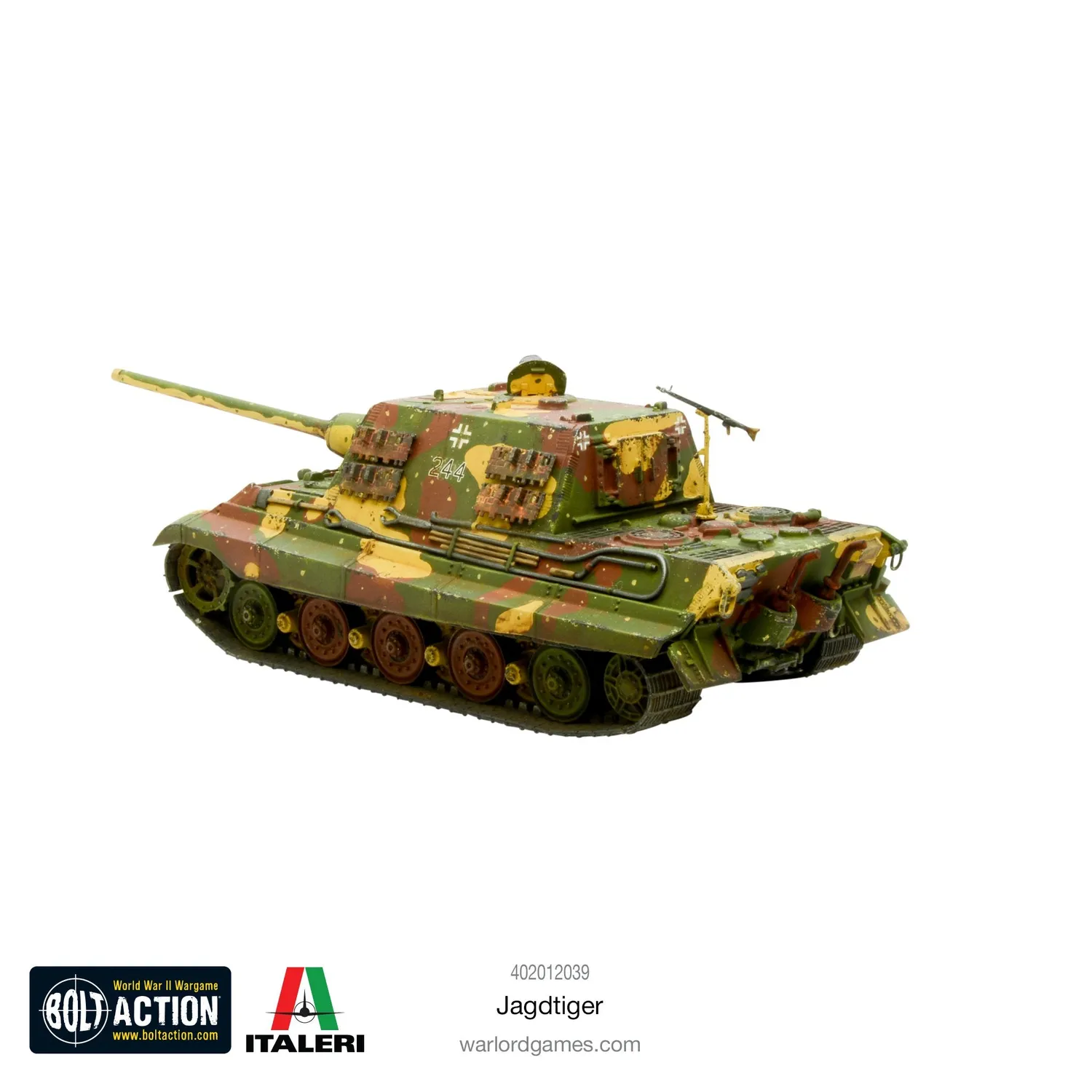Warlord Games Bolt Action Jagdtiger char plastique 1/56