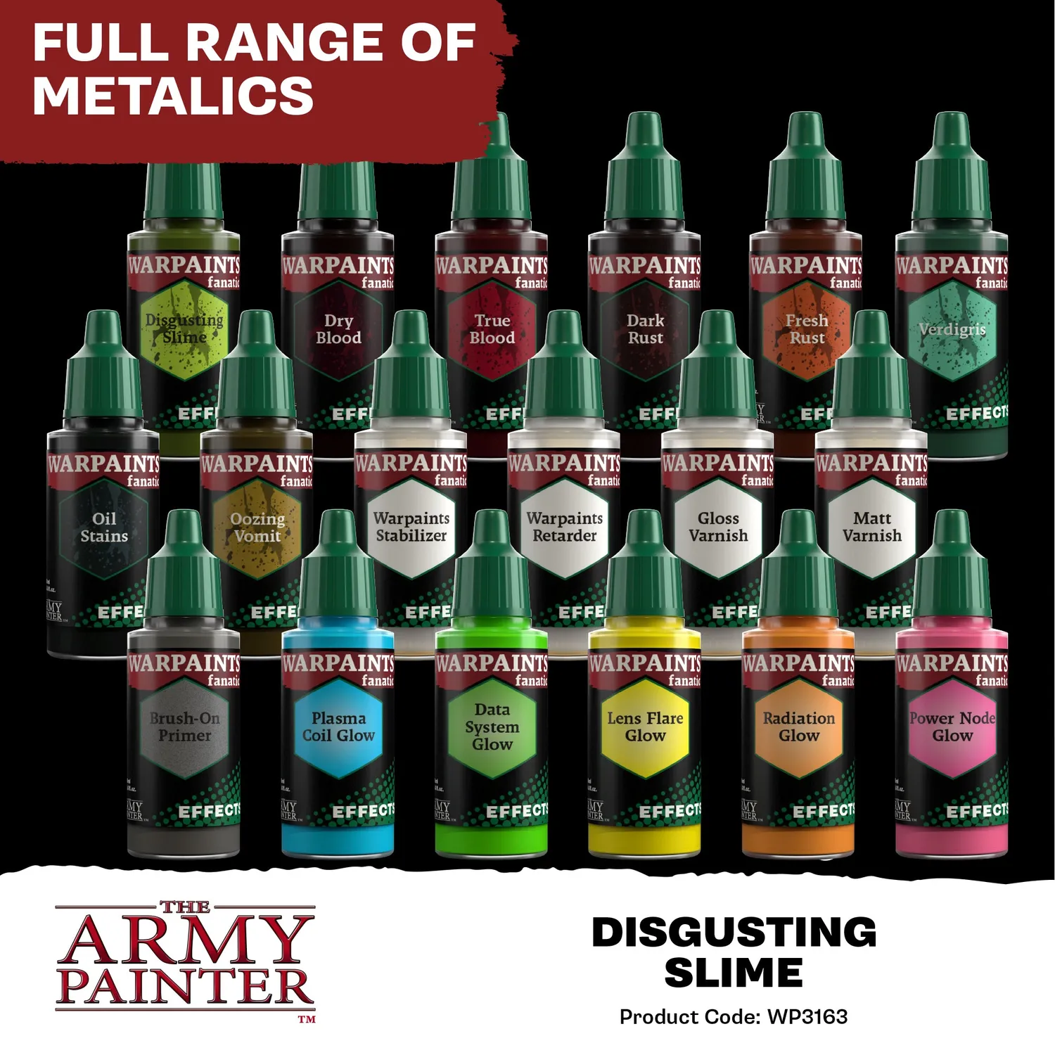 Warpaints Fanatic Effects Disgusting Slime peinture acrylique 18 ml effet visqueux