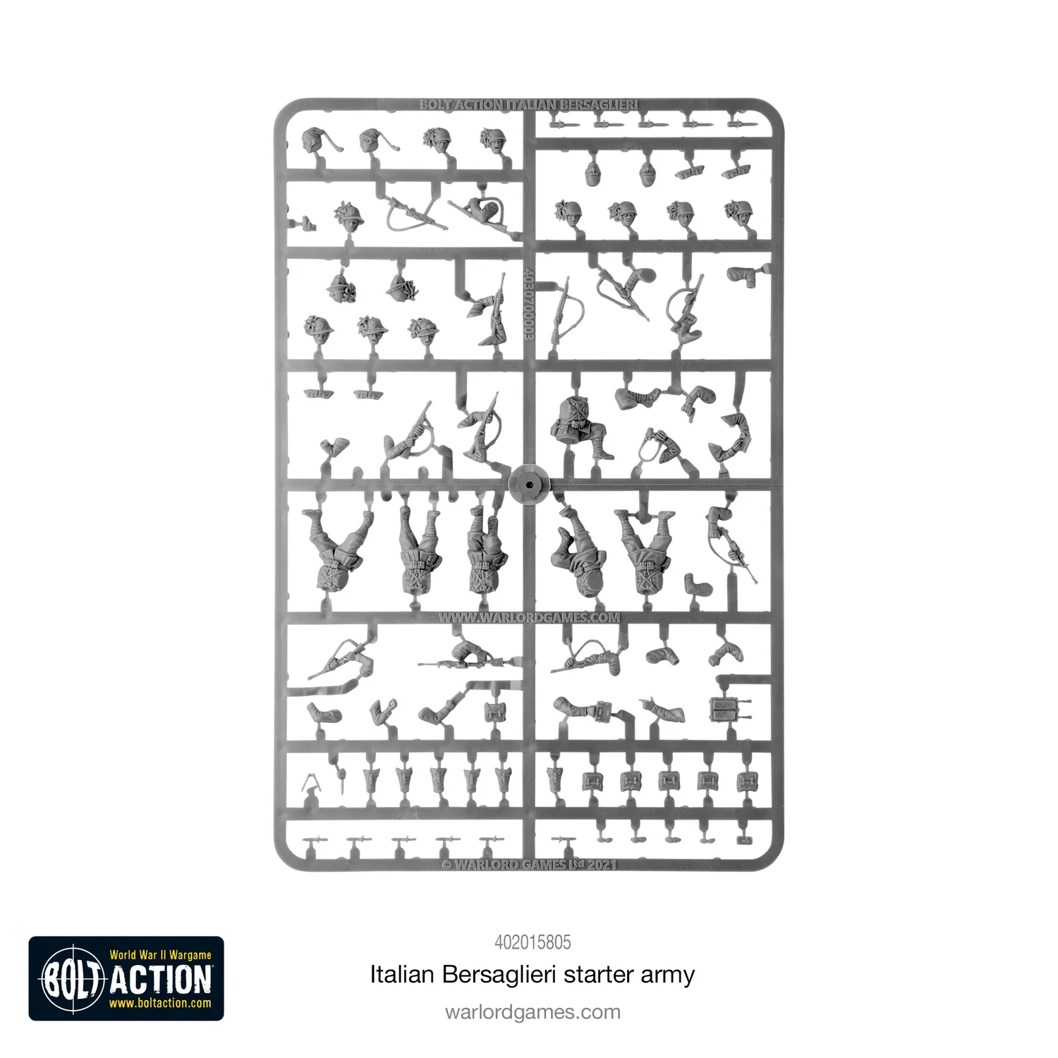 Bolt Action Italian Bersaglieri Starter Army figurines 28mm