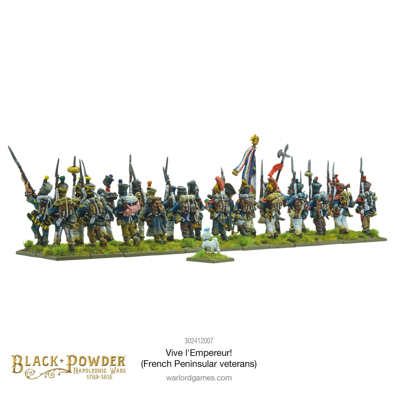 Black Powder Vive l'Empereur vétérans résine