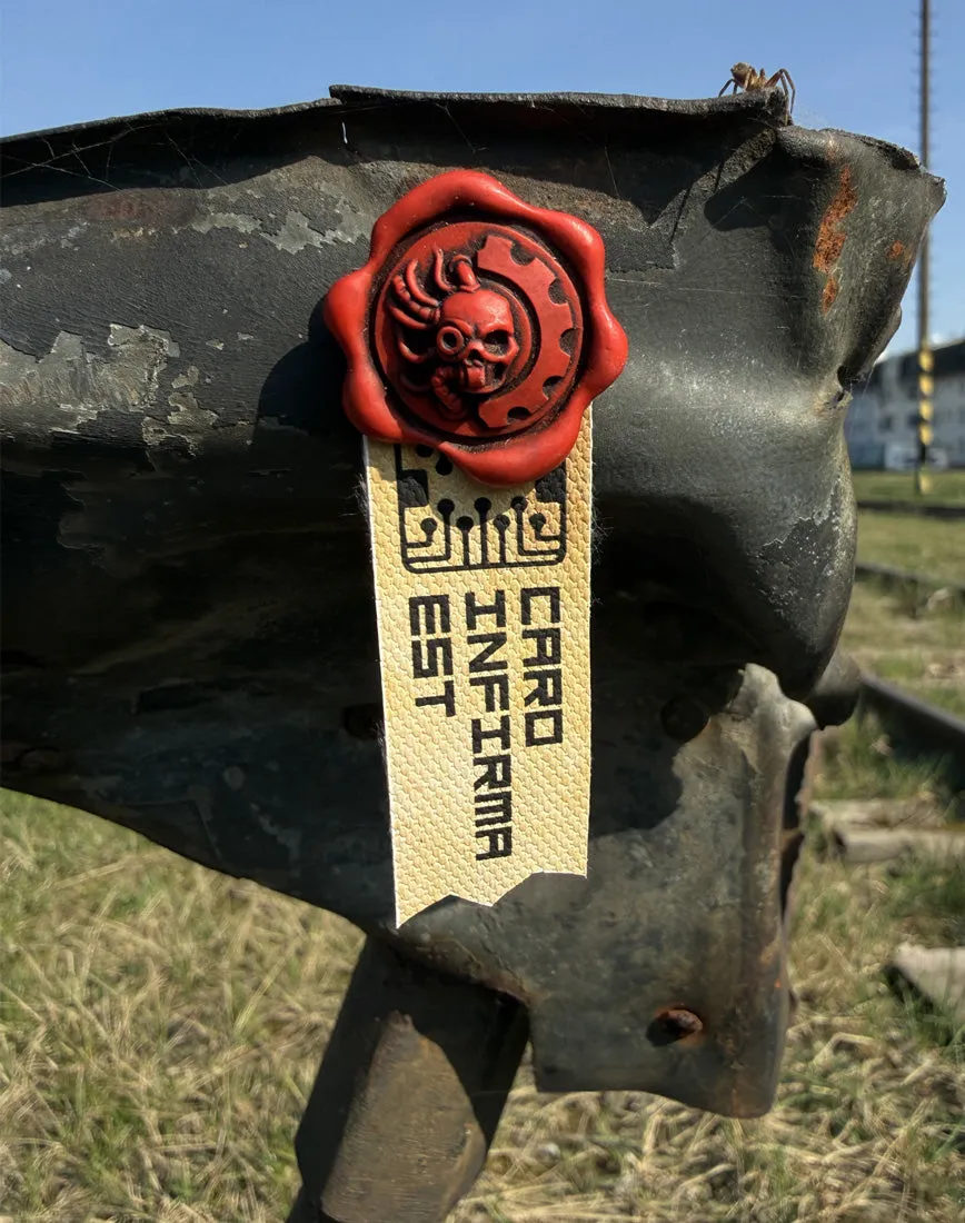 BROTHER VINNI Seal Mechanical Scull type A insigne broche métal