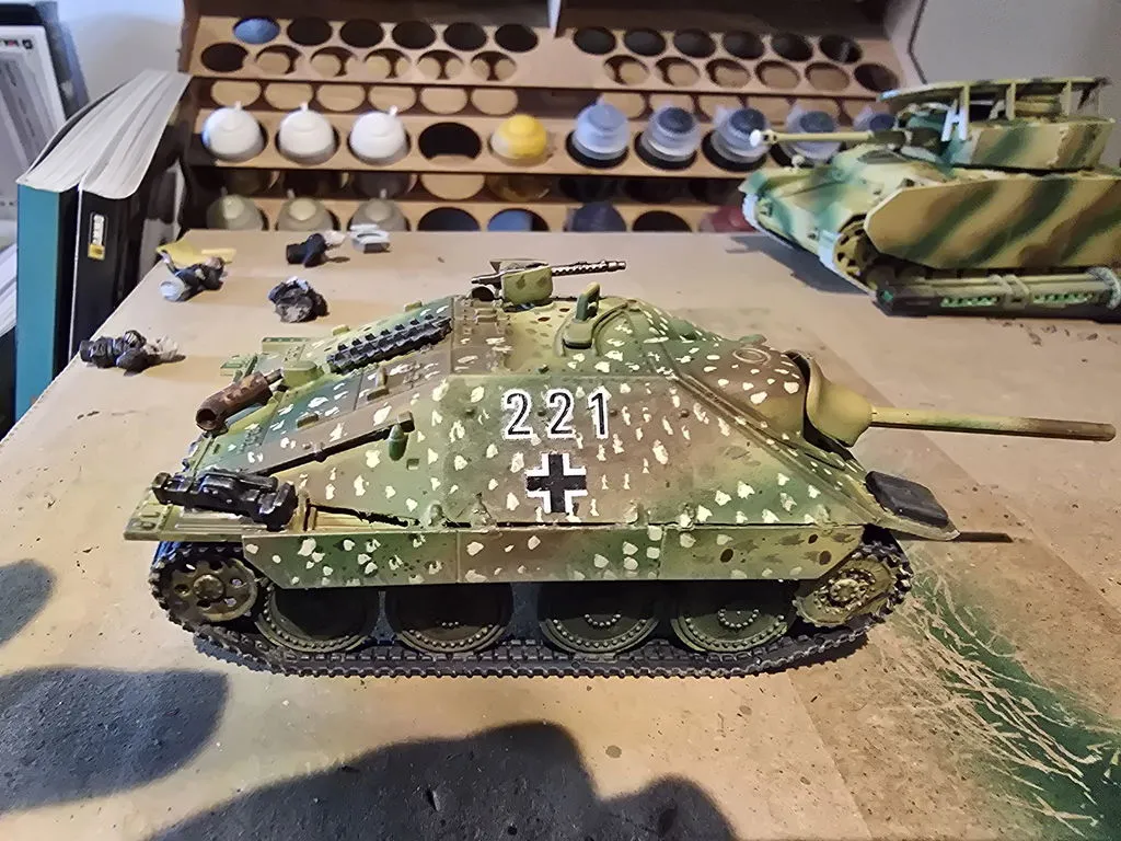 Bolt Action Hetzer Plastic frames only véhicule plastique châssis seul