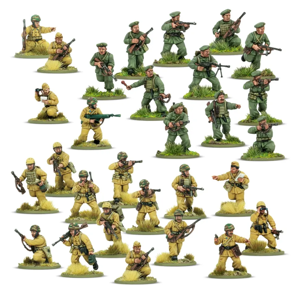 Bolt Action Italian Paracadutisti platoon figurines parachutistes italiens 30