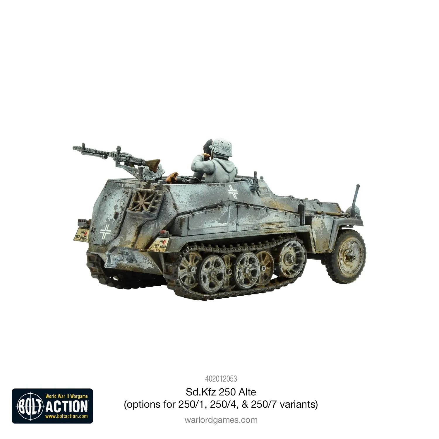 Bolt Action Sd.Kfz 250 Alte maquette blindé 250/1 250/4 250/7