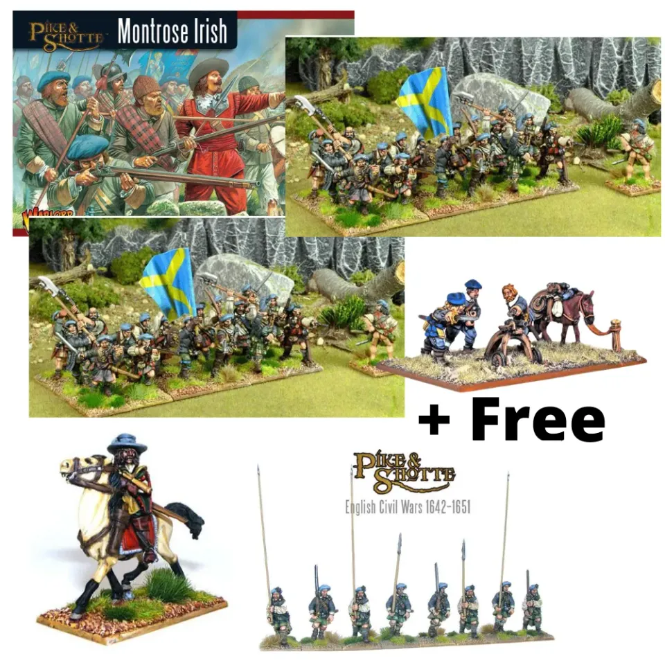 Bolt Action Pike & Shotte Scots Royalist coffret armée