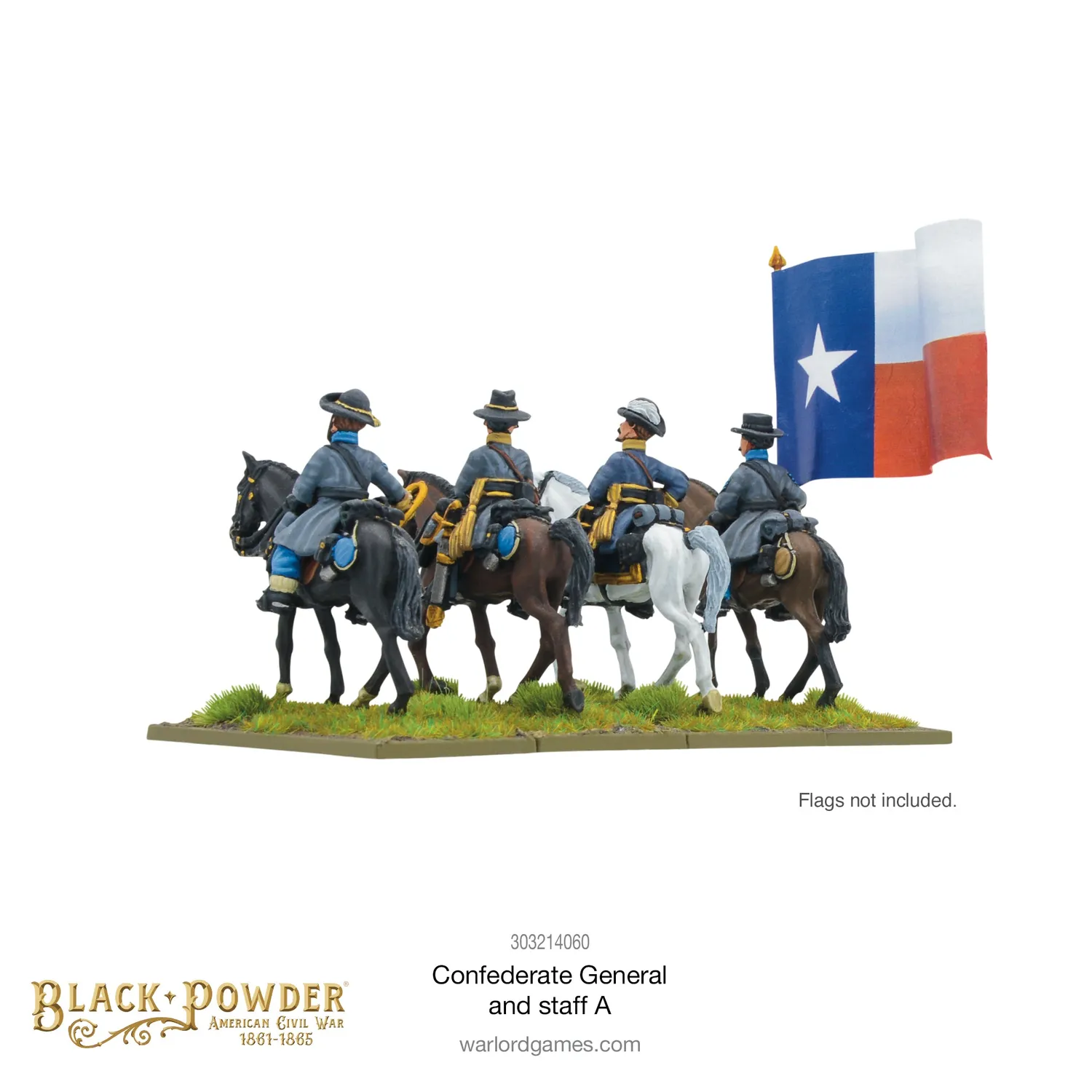 Warlord Games Black Powder Général confédéré A figurines métal