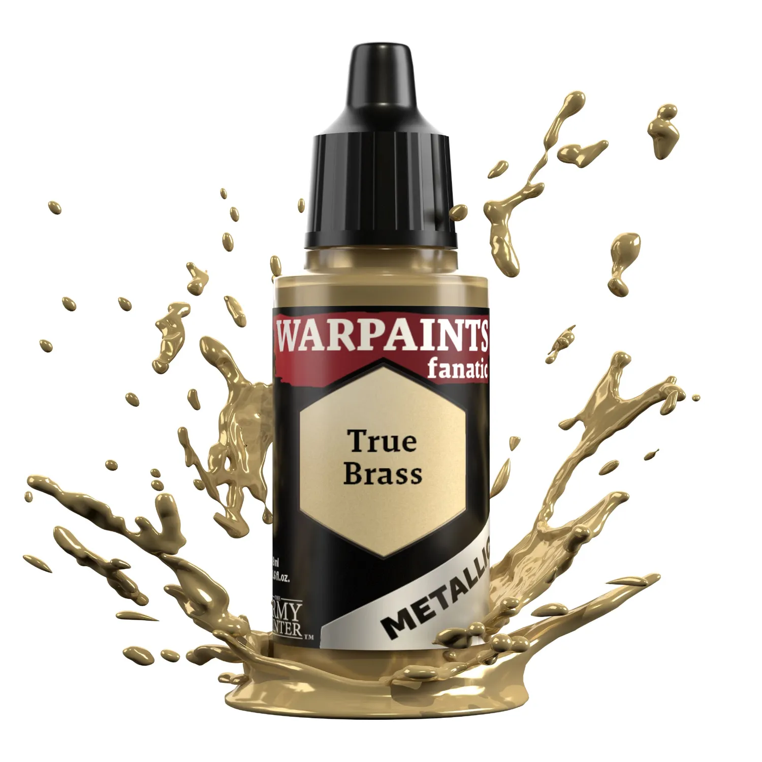 Army Painter Warpaints Fanatic Metallic True Brass peinture 18ml