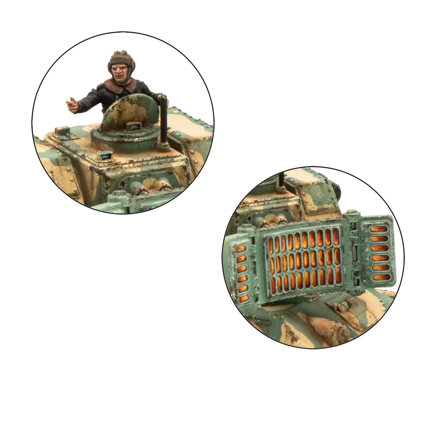 Bolt Action Konflikt '47 T-34/ZP char miniature soviétique