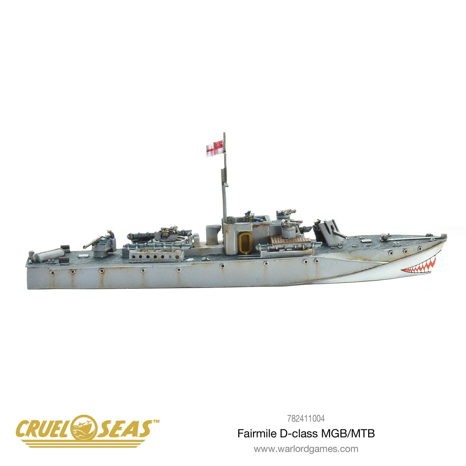 Cruel Seas Fairmile D-class MGB/MTB bateaux 2 unités résine métal