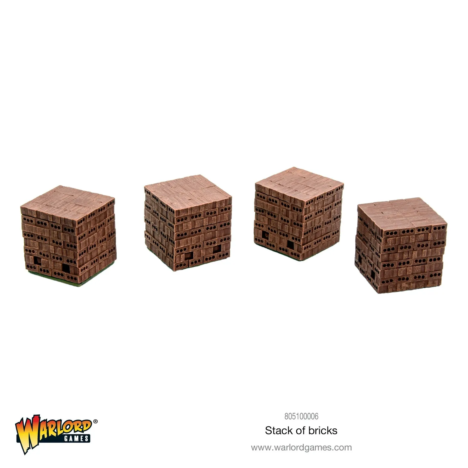 Judge Dredd Stack of Bricks décor résine x4